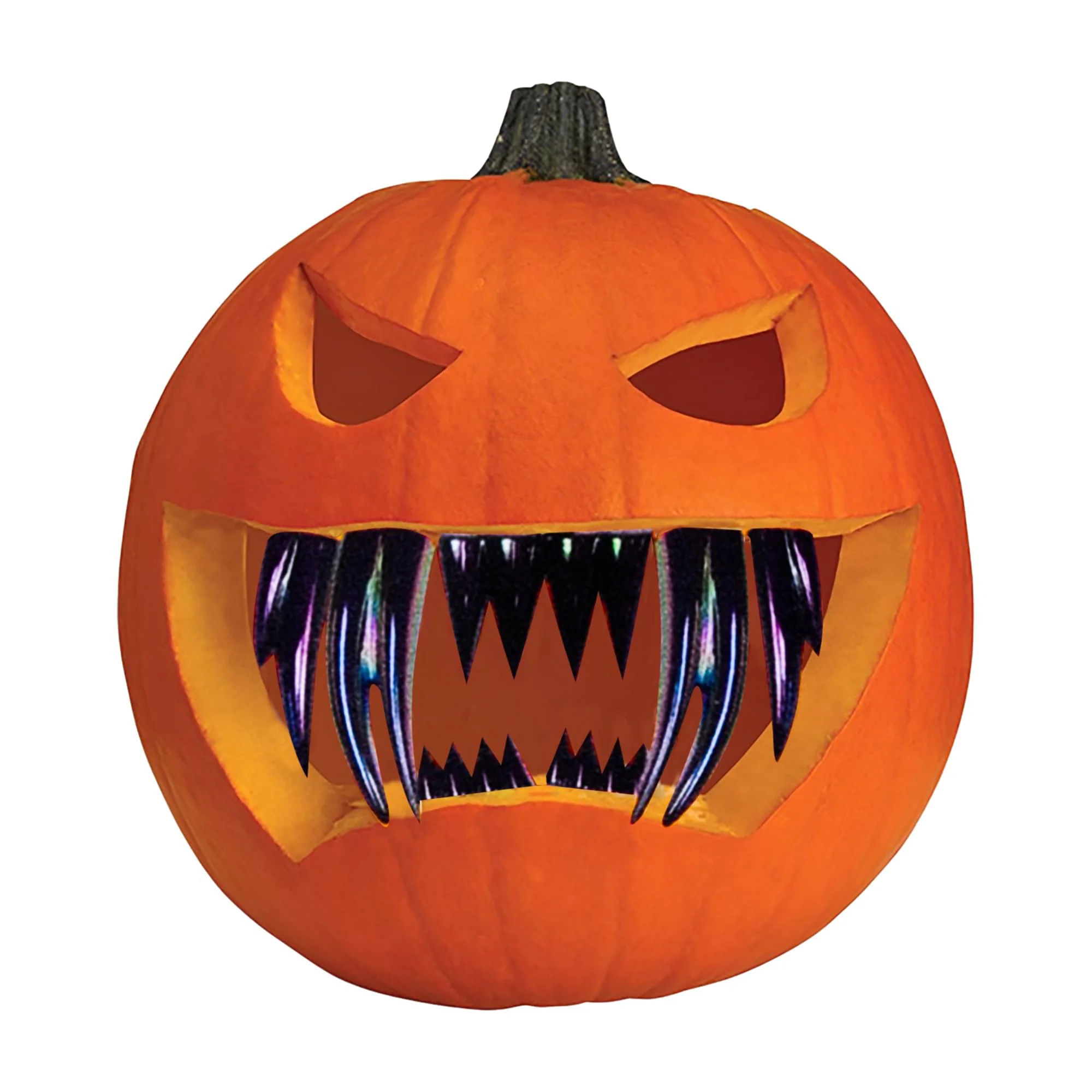 Oil Slick Pumpkin Decorating Teeth | Fangs - Image 2