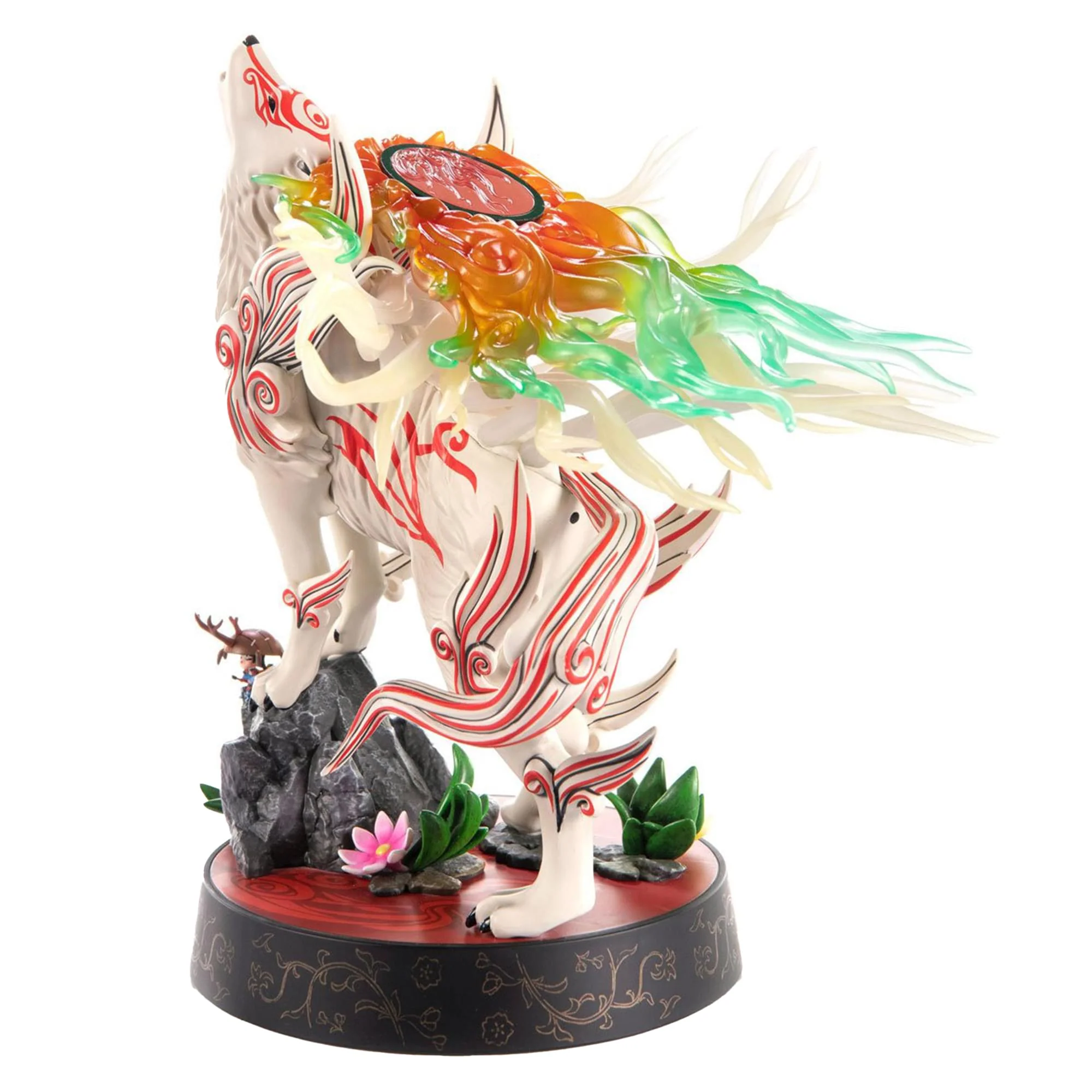 Okami: Shiranui 9 Inch PVC  Statue (Celestial Howl) - Image 4