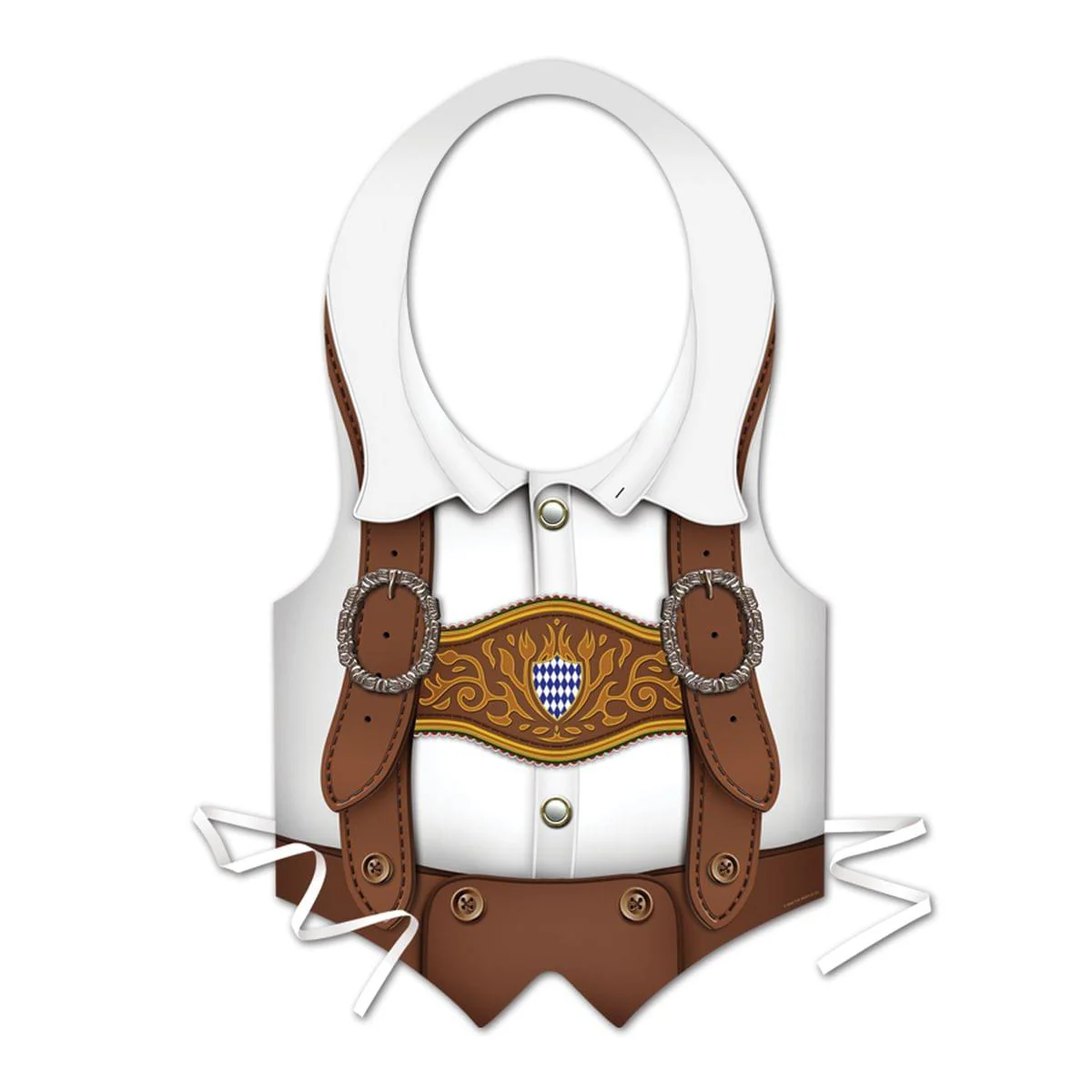 Oktoberfest Vest Plastic Pkgd