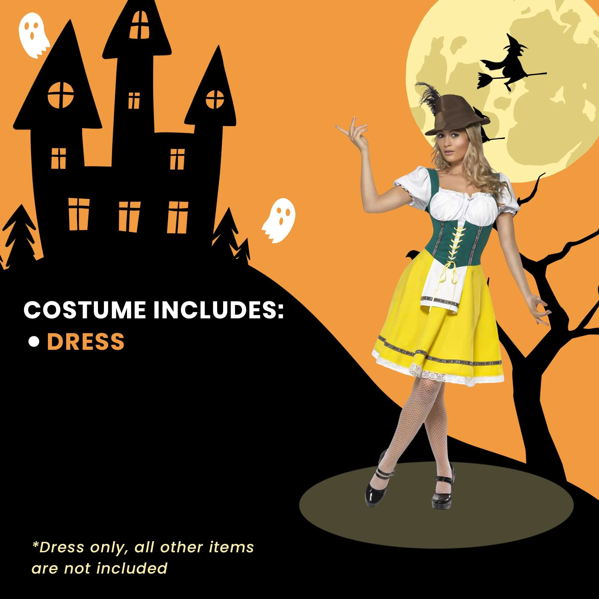 Oktoberfest Wench Adult Costume - Image 27