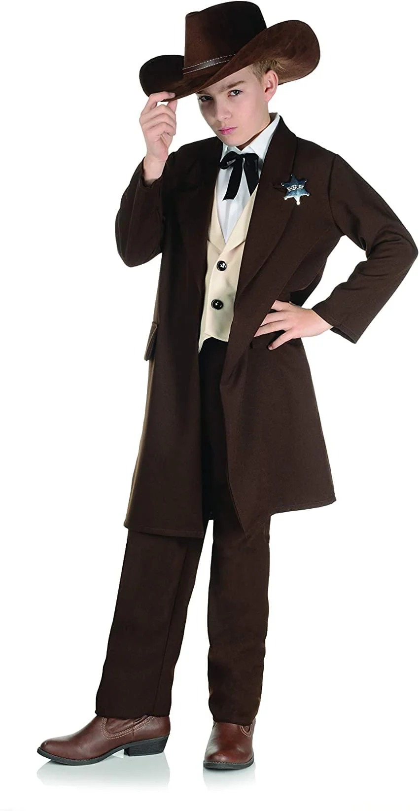 Old West Sheriff Children's Costume - Image 3