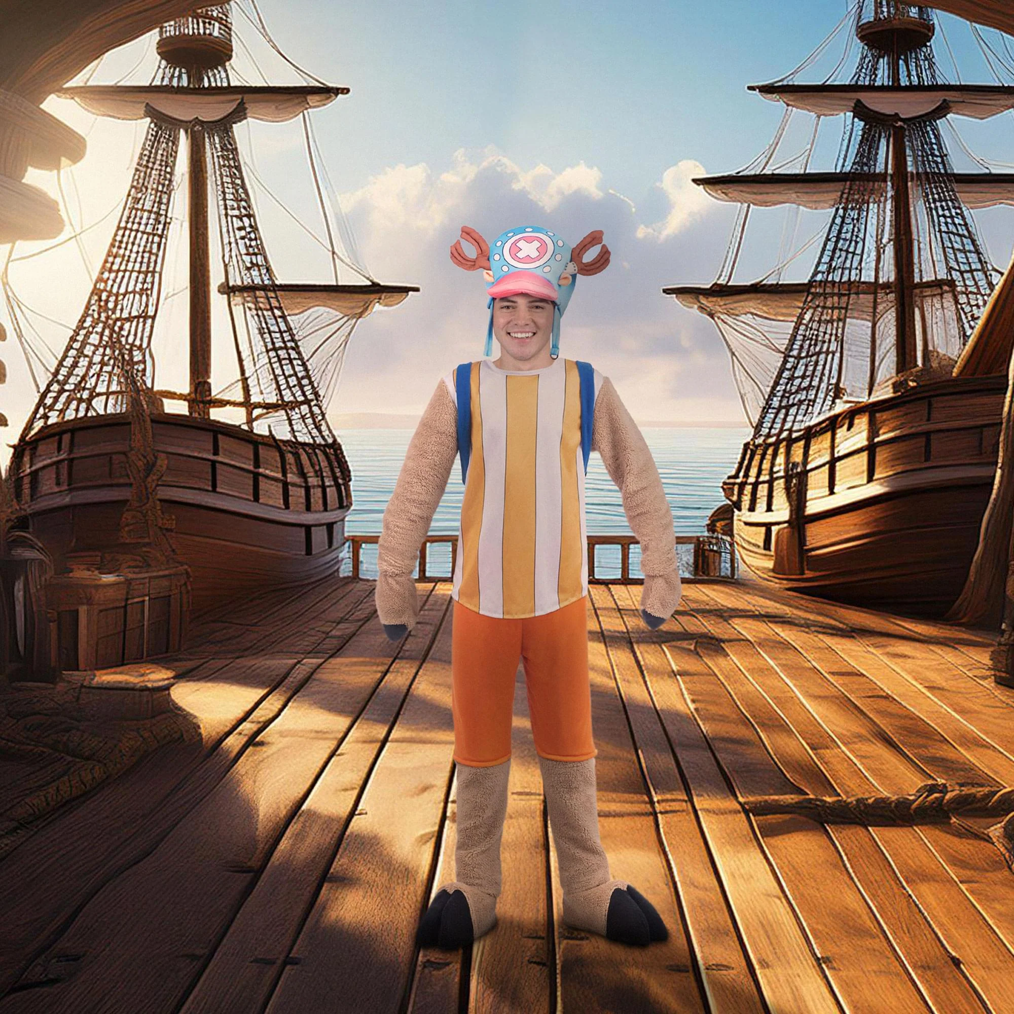One Piece Chopper Adult Costume - Image 18