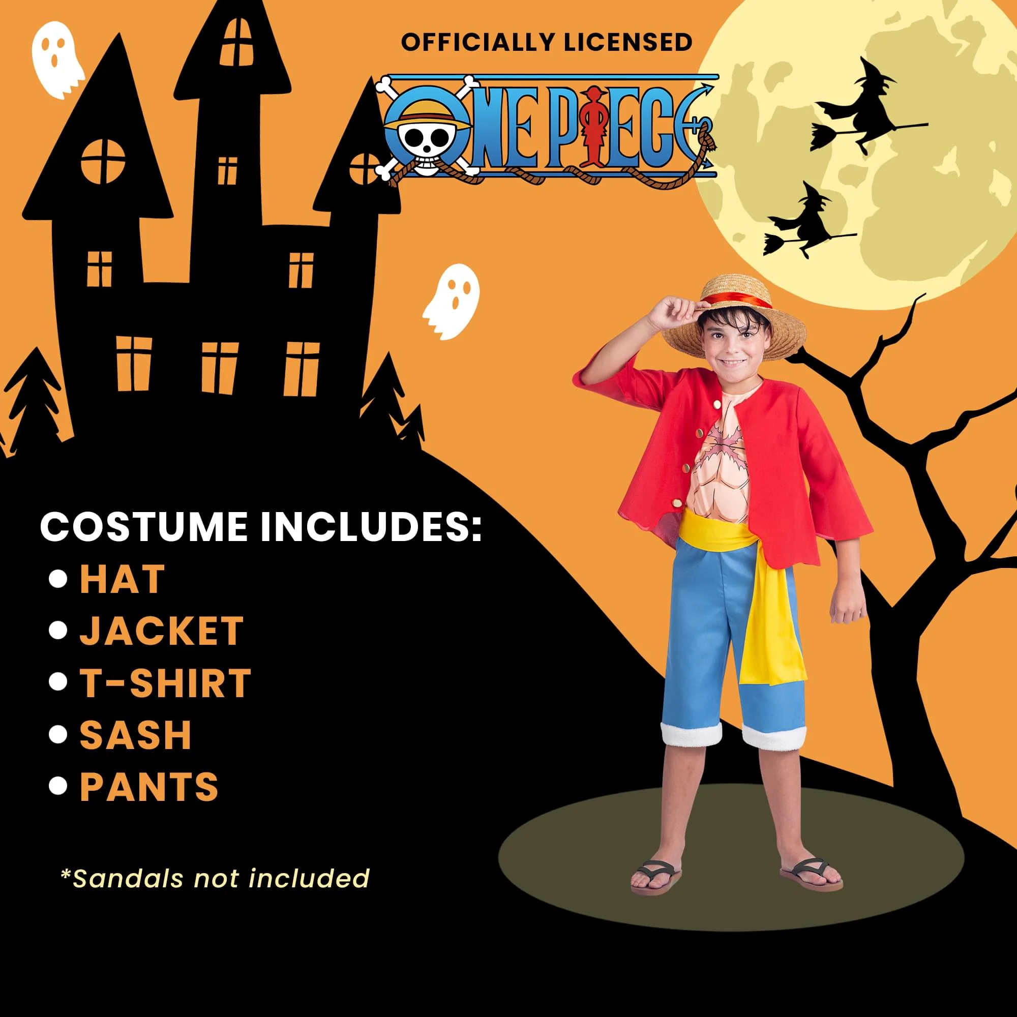 One Piece Luffy Child Costume - Image 37