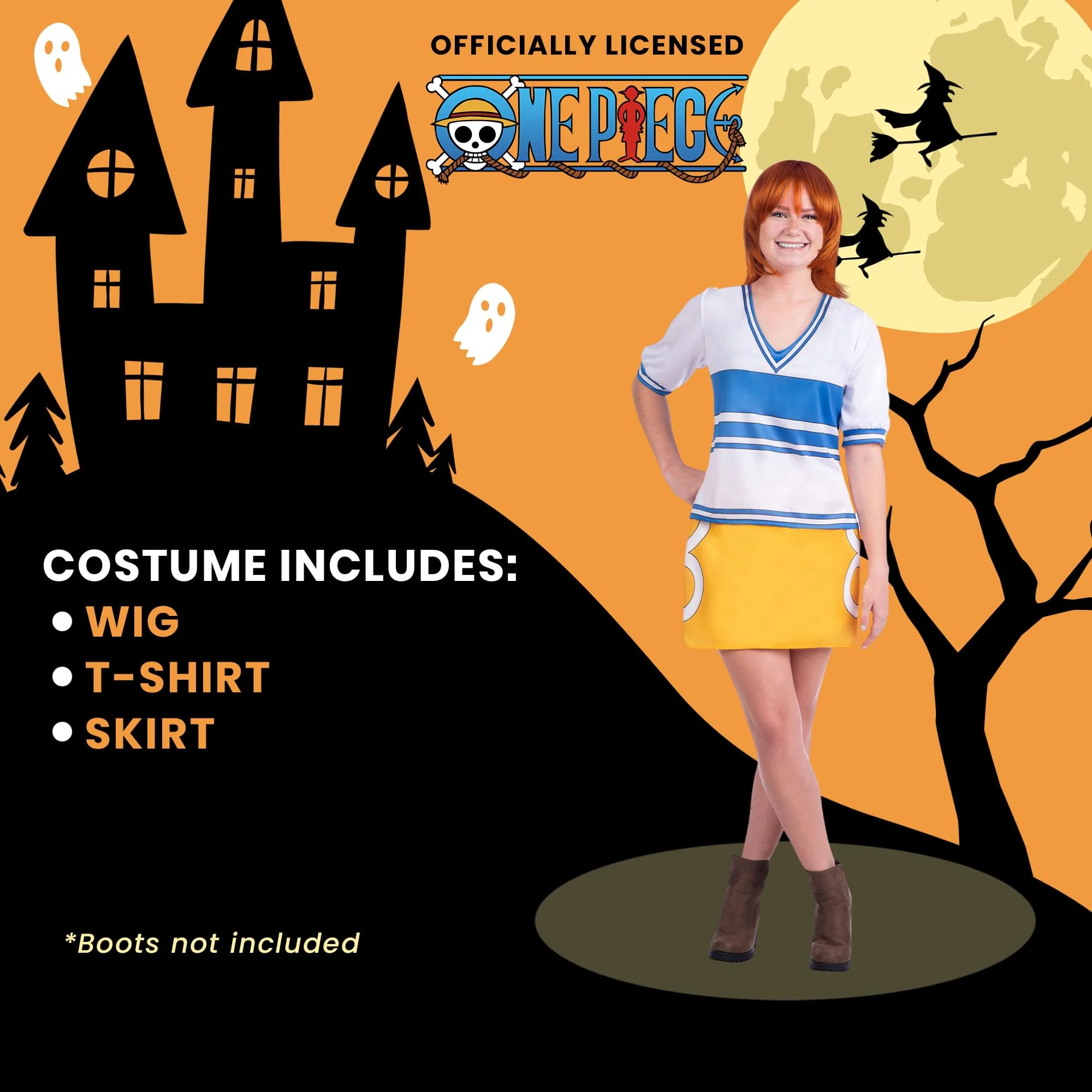 One Piece Nami Adult Costume - Image 25