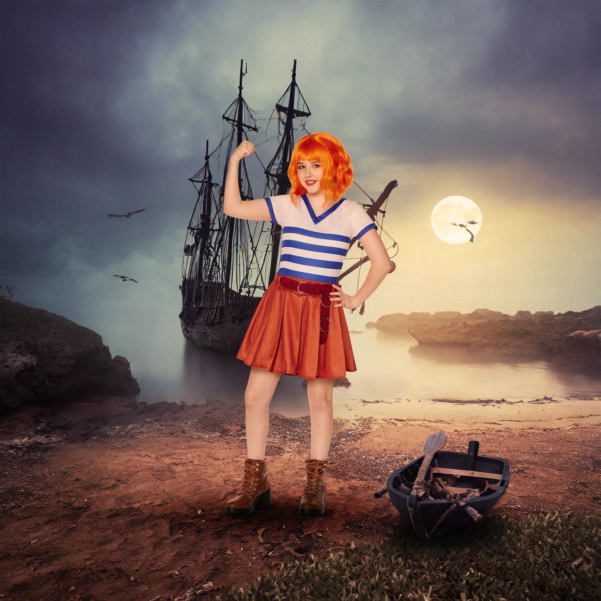 One Piece Nami Child Costume - Image 11