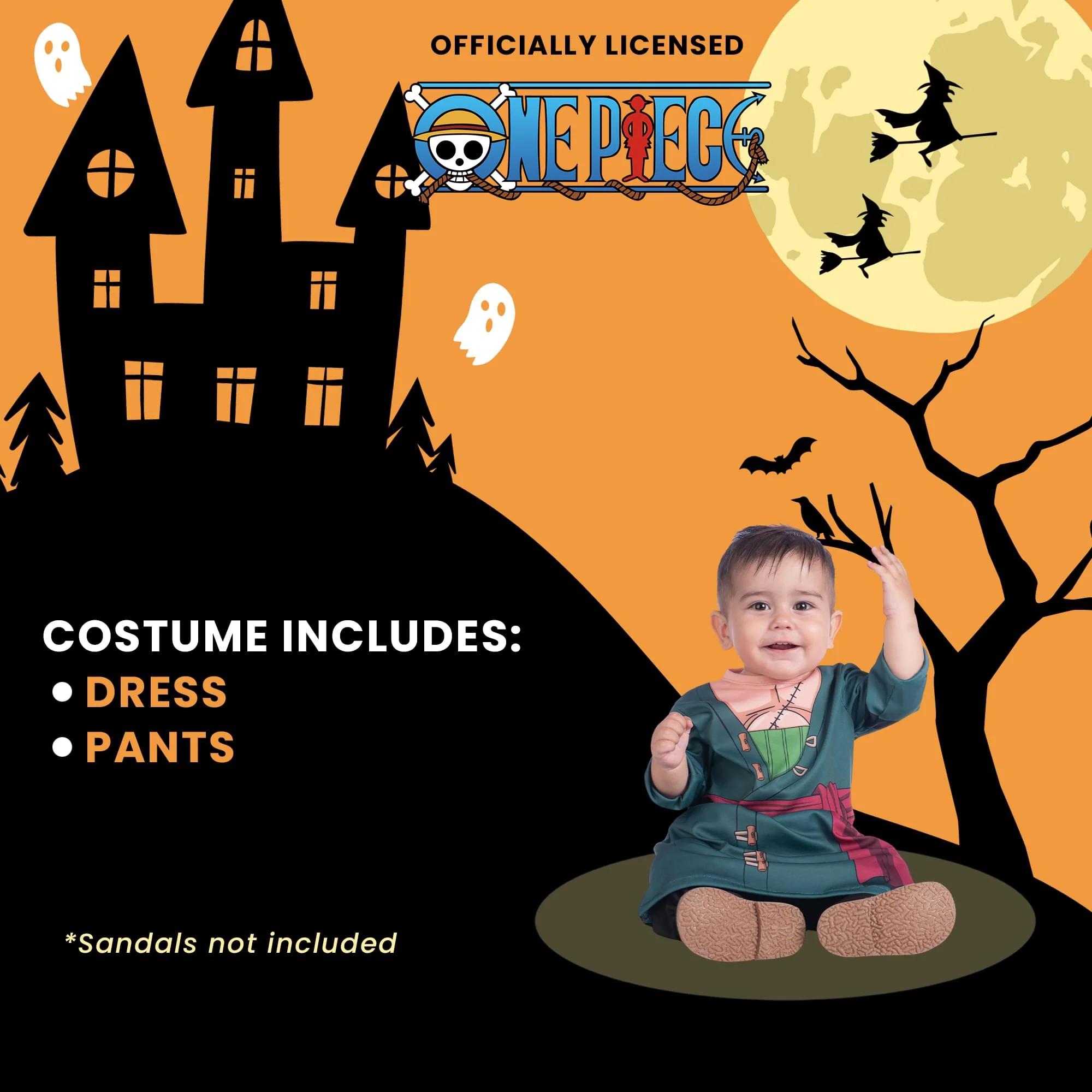 One Piece Roronoa Zoro Child Costume - Image 35