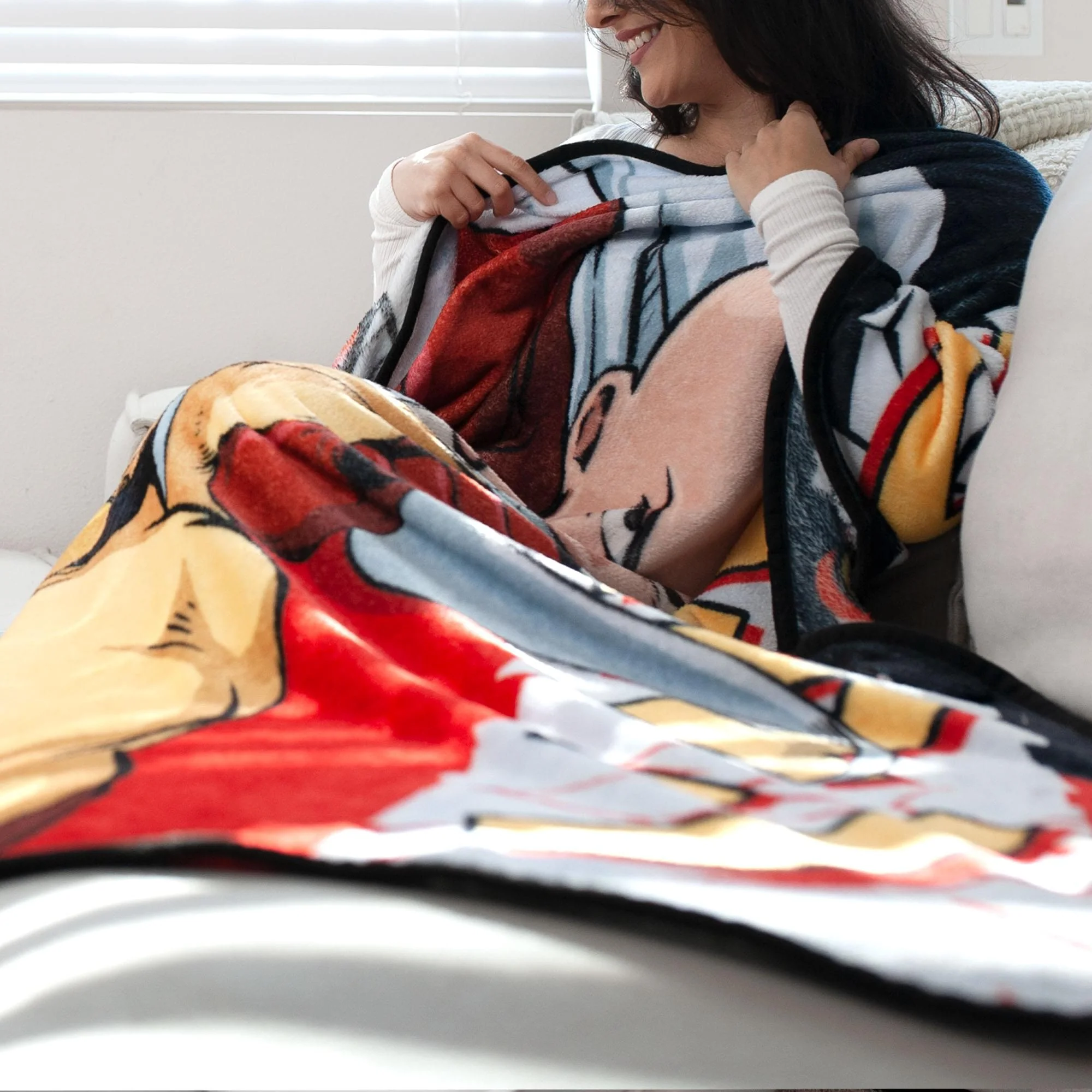 One-Punch Man Fleece Throw Blanket | 45 x 60 Inches - Image 4