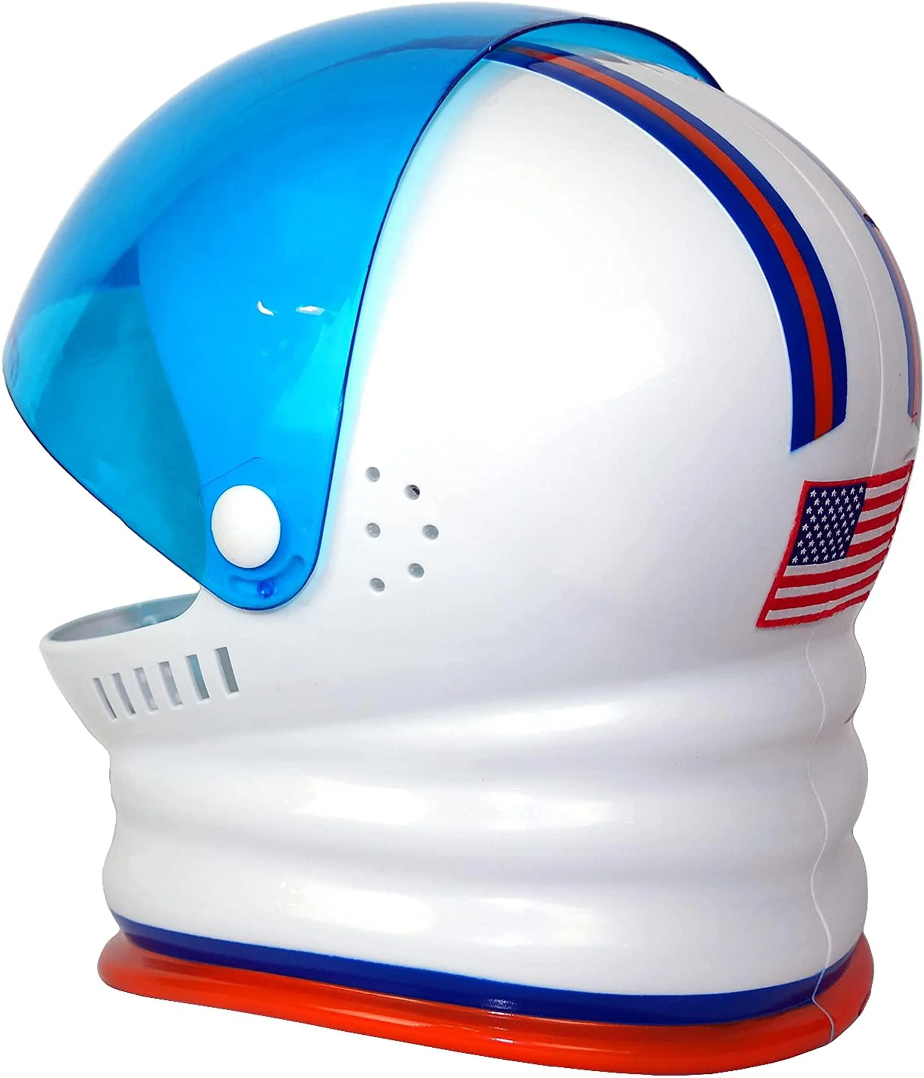 Outer Space Helmet Adult Costume Accessory | NASA & Artemis Stickers - Image 3