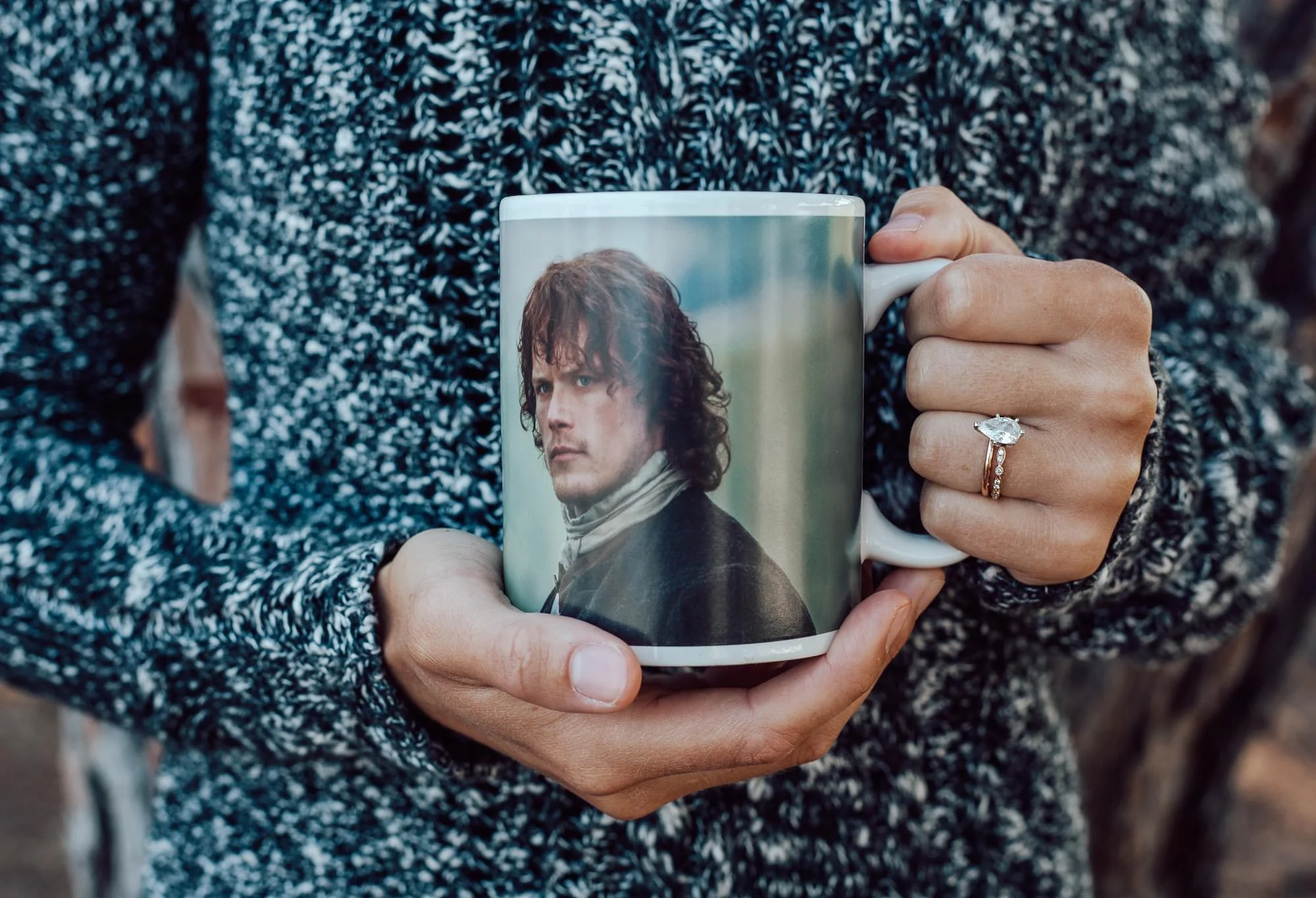 Outlander Jamie "Some Like It Scot" 16oz Ceramic Coffee Mug for Home & Office - Image 6