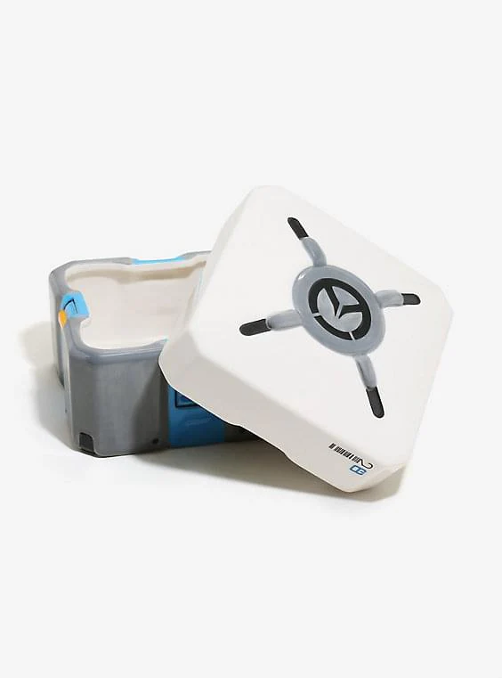 Overwatch 5 1/2" x 6 3/4" Loot Box Ceramic Cookie Jar - Image 3