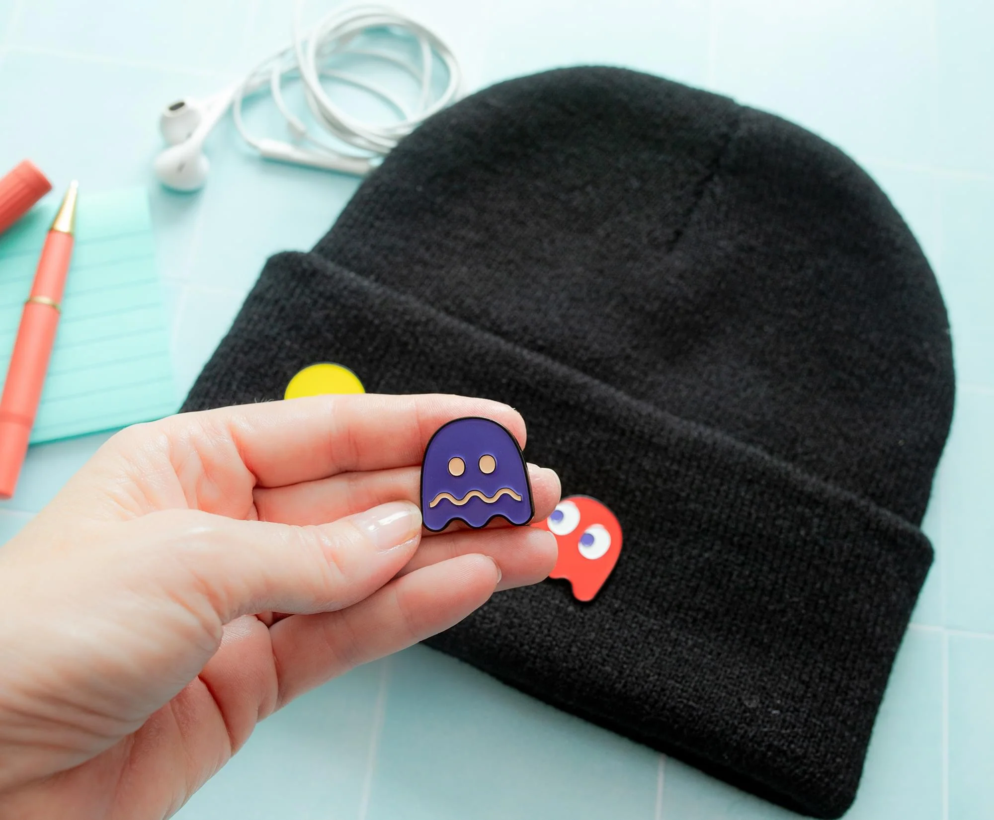 PAC-MAN Classic Characters 4-Piece Enamel Pin Set | Toynk Exclusive - Image 10