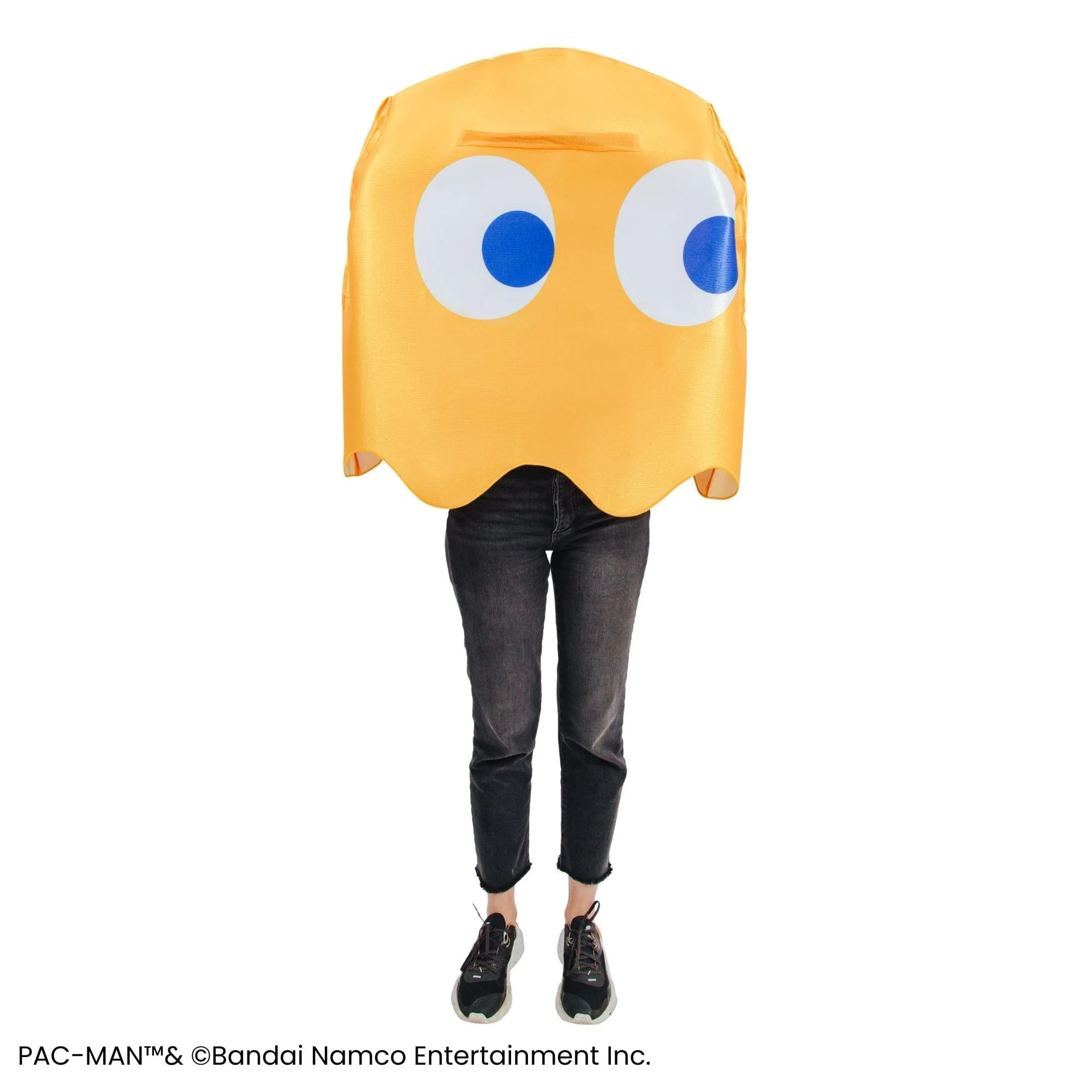 PAC-MAN CLYDE Ghost Adult Costume | One Size Fits Most - Image 6