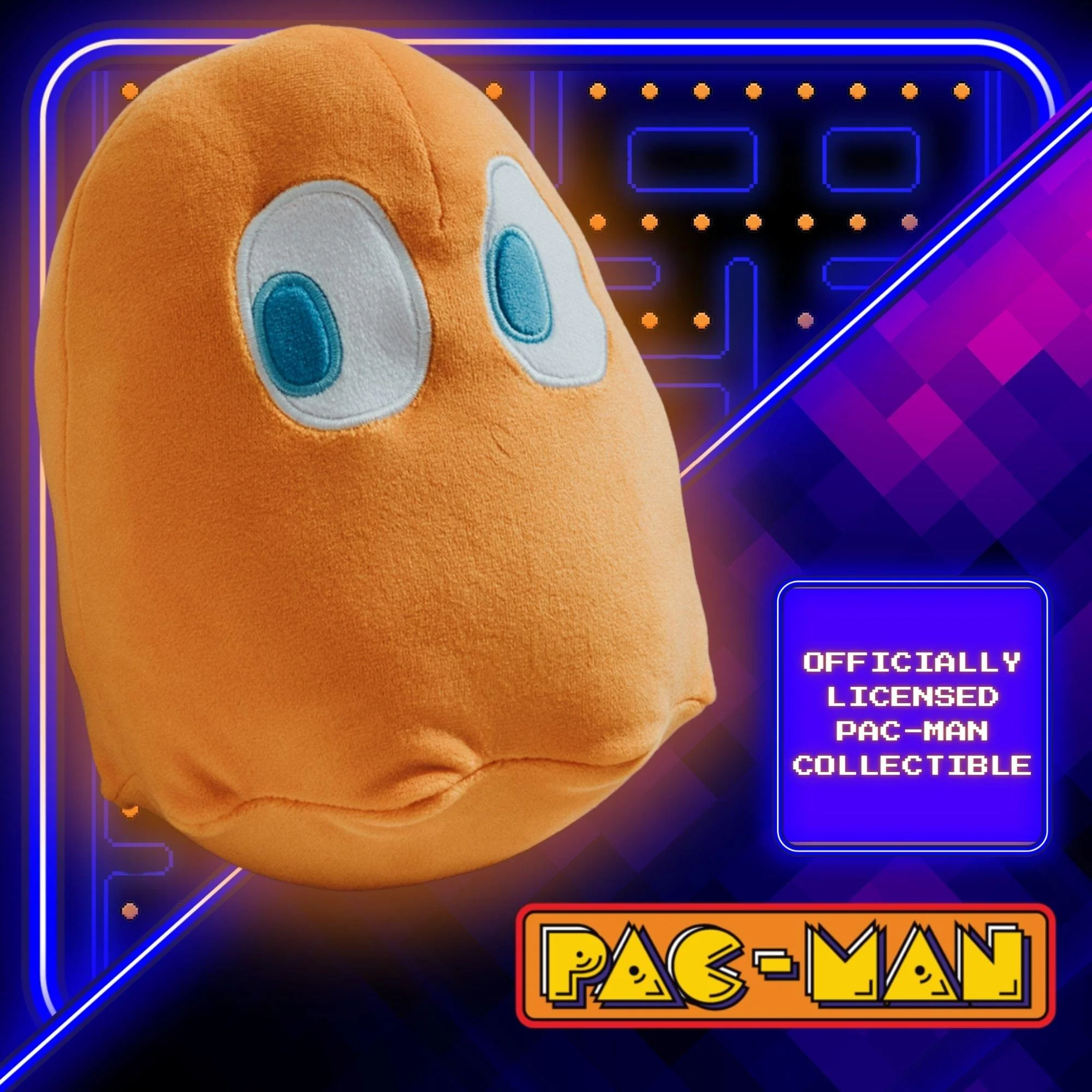 PAC-MAN Ghost CLYDE 7-Inch Plush - Image 8