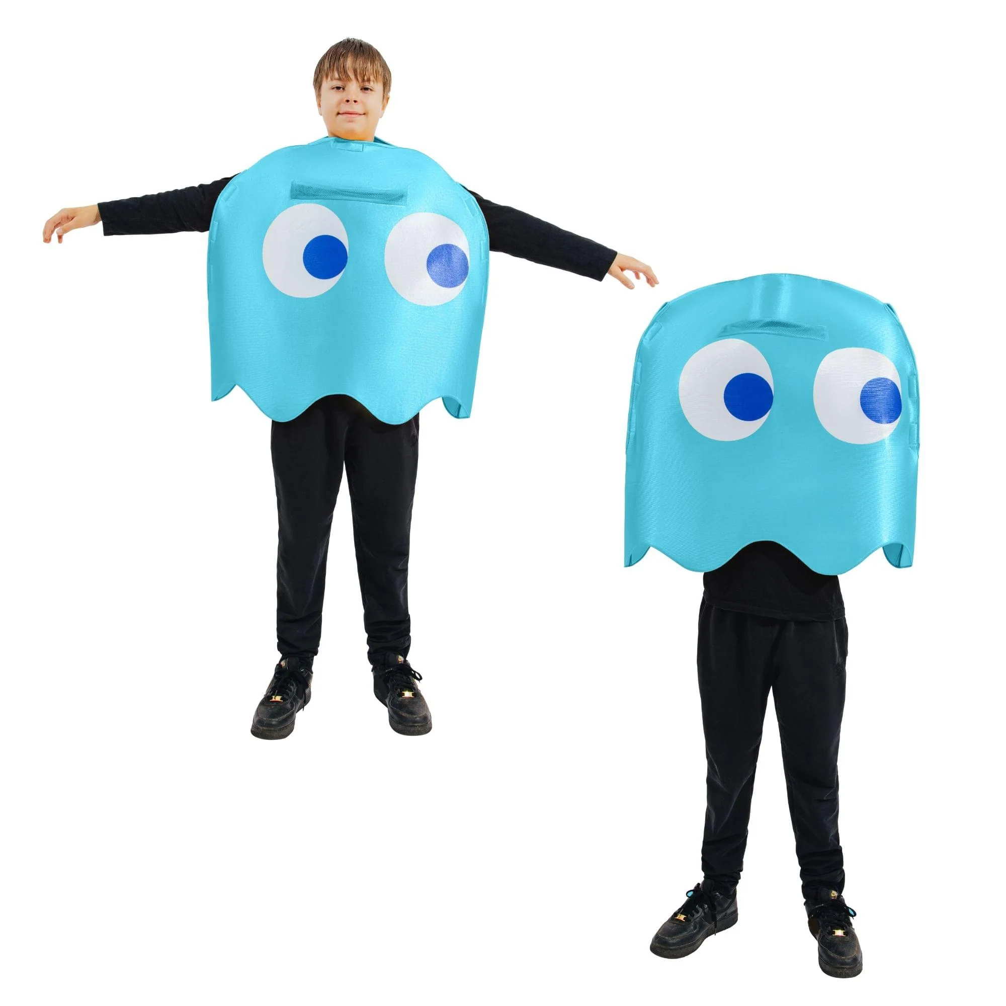 PAC-MAN Ghost INKY Child Costume - Image 11