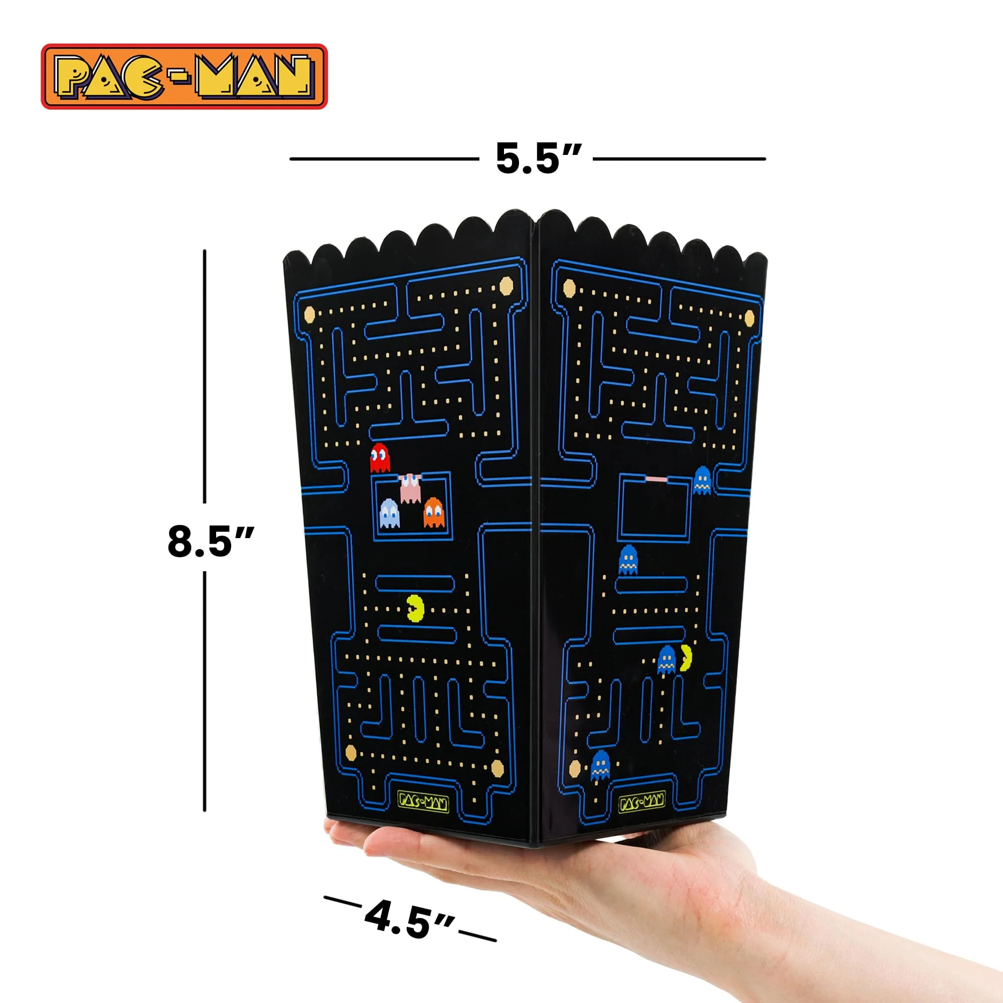 PAC-MAN Maze Popcorn Storage Bucket | Set of 2 - Image 2
