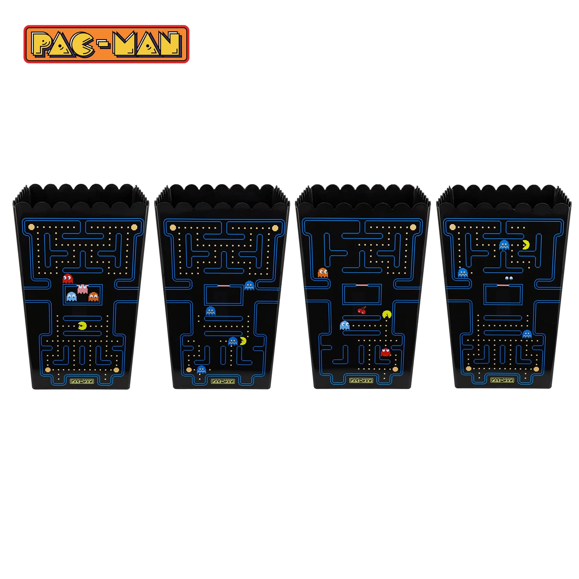 PAC-MAN Maze Popcorn Storage Bucket | Set of 2 - Image 4