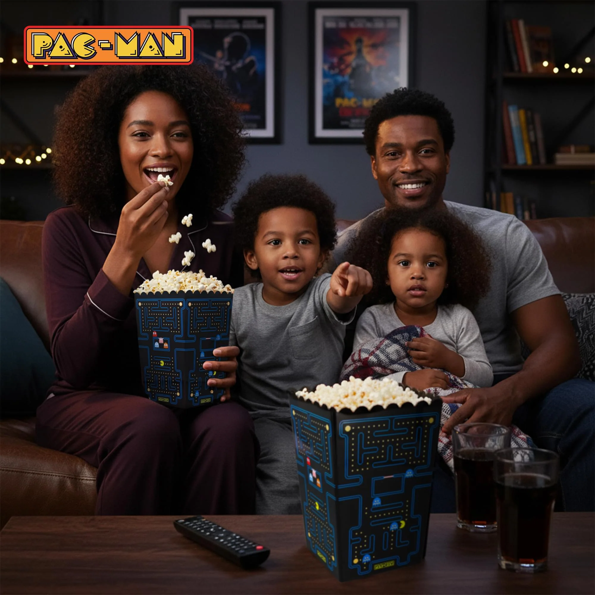 PAC-MAN Maze Popcorn Storage Bucket | Set of 2 - Image 7