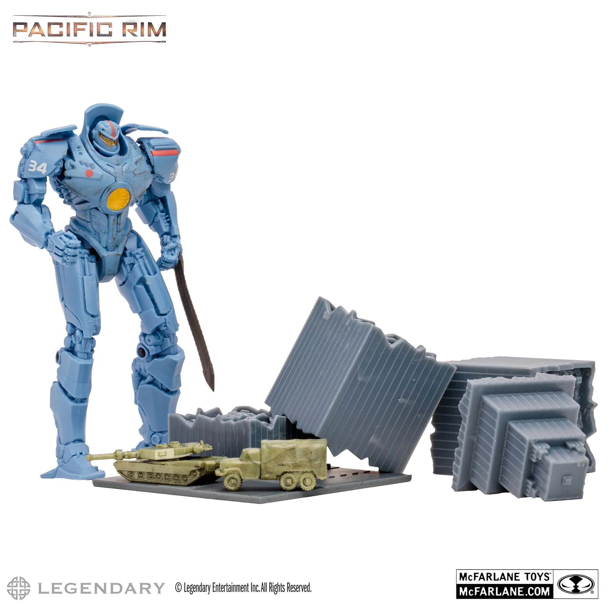 Pacific Rim 4 Inch Figure with Comic | Gipsy Danger - Image 2