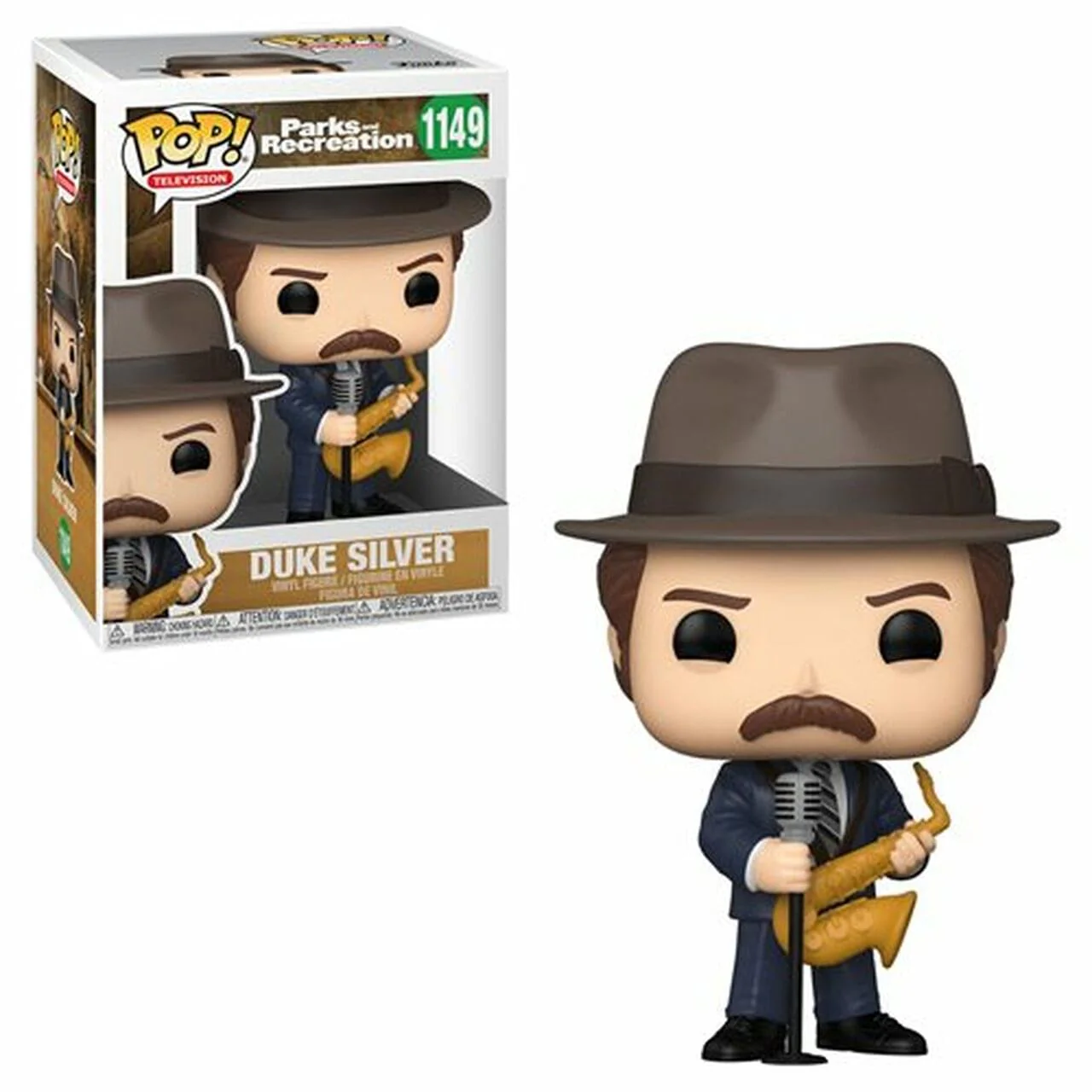 Parks and Recreation Funko POP Vinyl Figure | Duke Silver - Image 3
