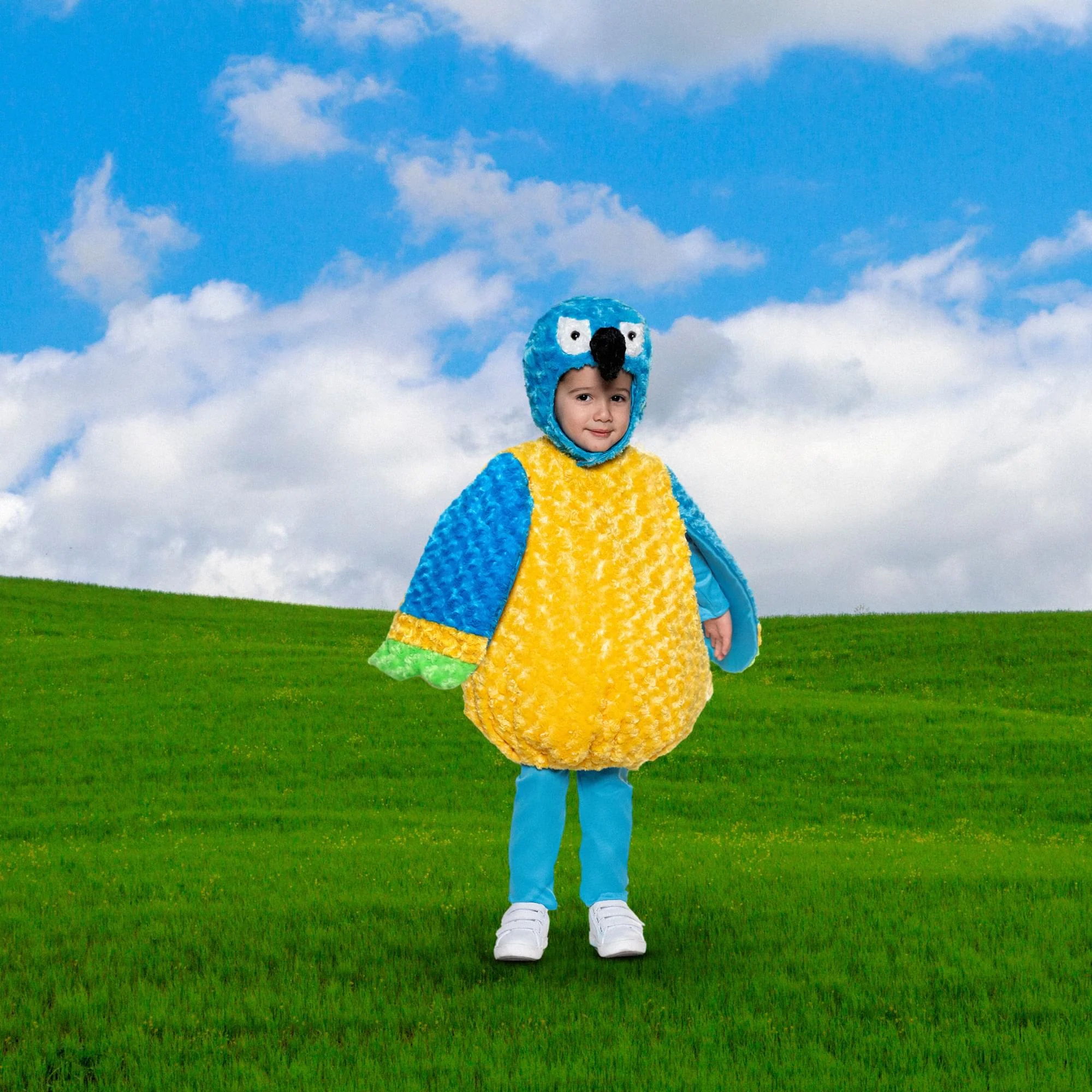 Parrot Plush Swirl Fur Toddler Costume - Image 11