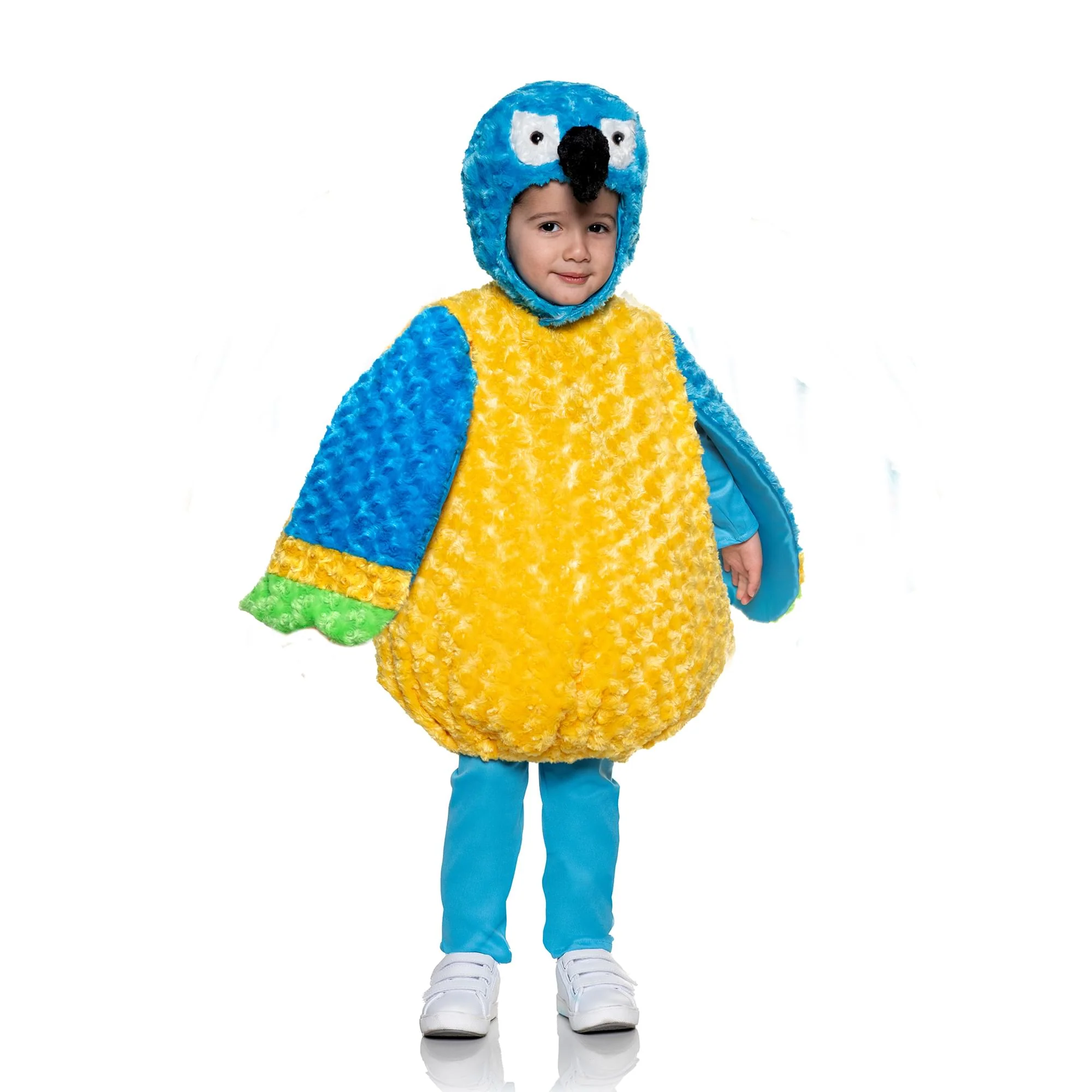 Parrot Plush Swirl Fur Toddler Costume - Image 8