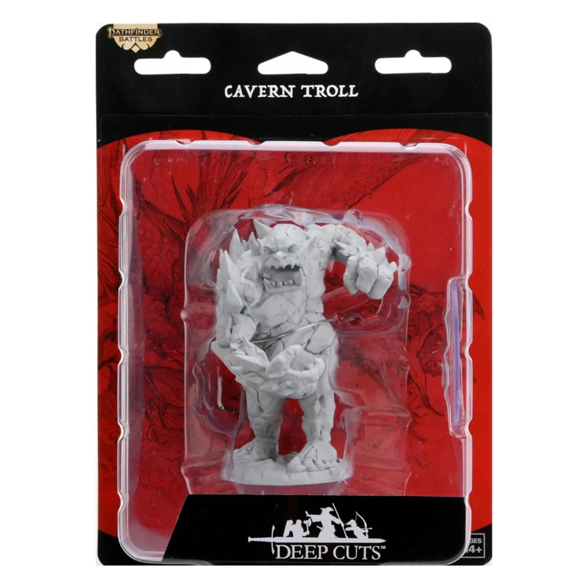 Pathfinder Deep Cuts Unpainted Miniatures | Cavern Troll - Image 2