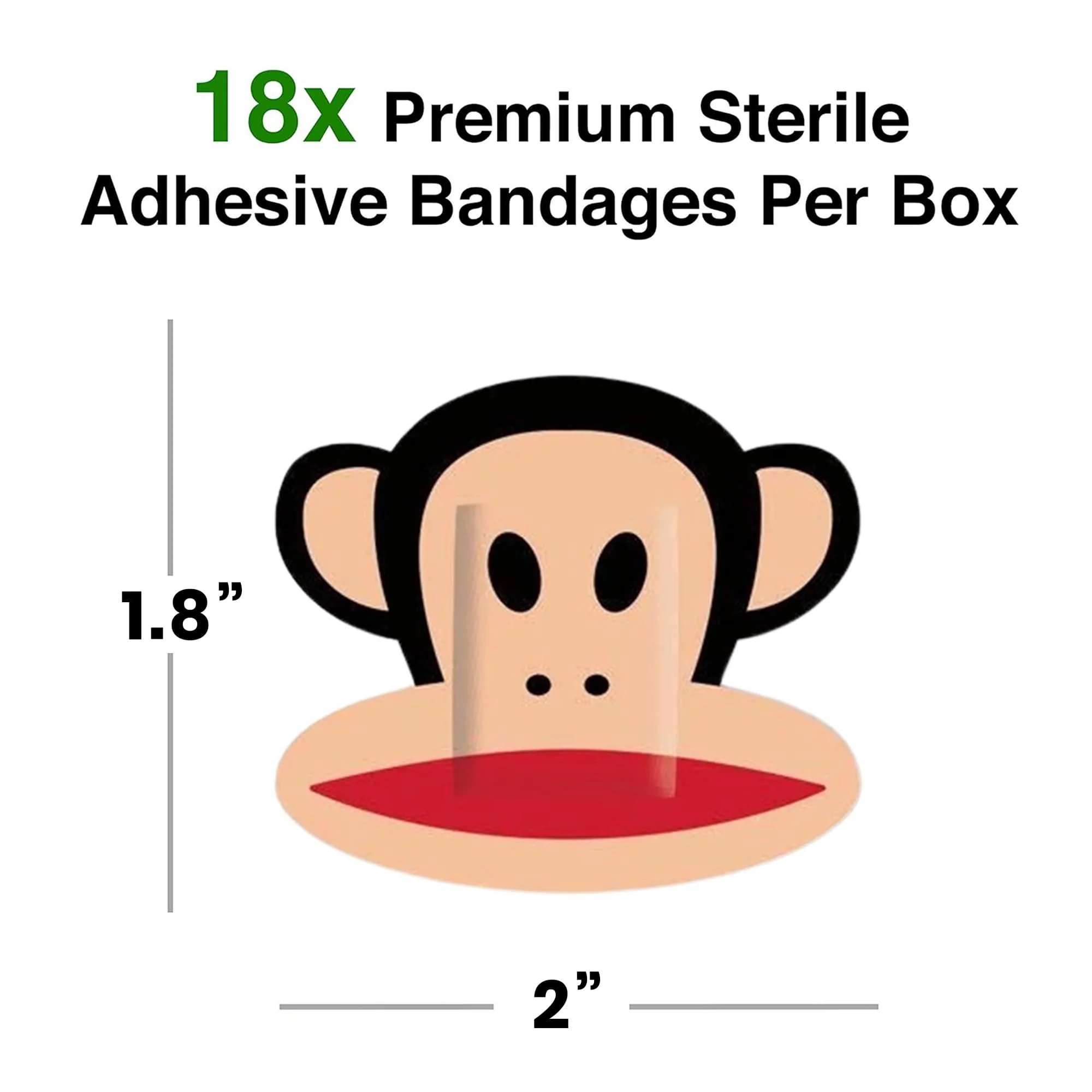 Paul Frank Julius Adhesive Bandages | 20 Count - Image 2