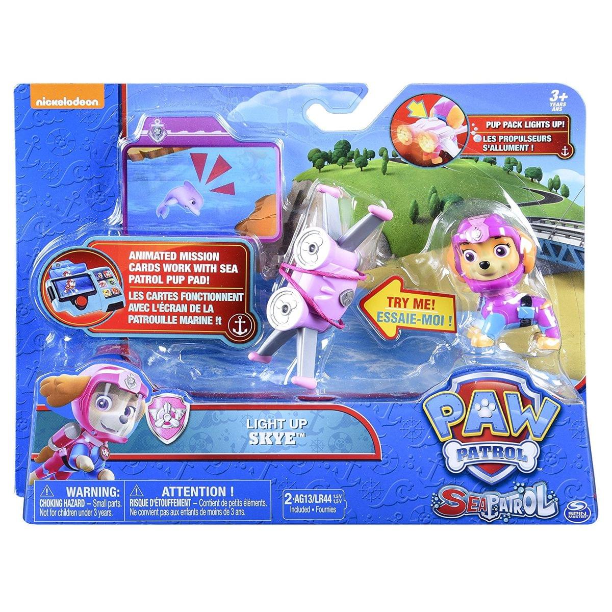 Paw Patrol Sea Patrol Light Up Figure: Skye - Image 3