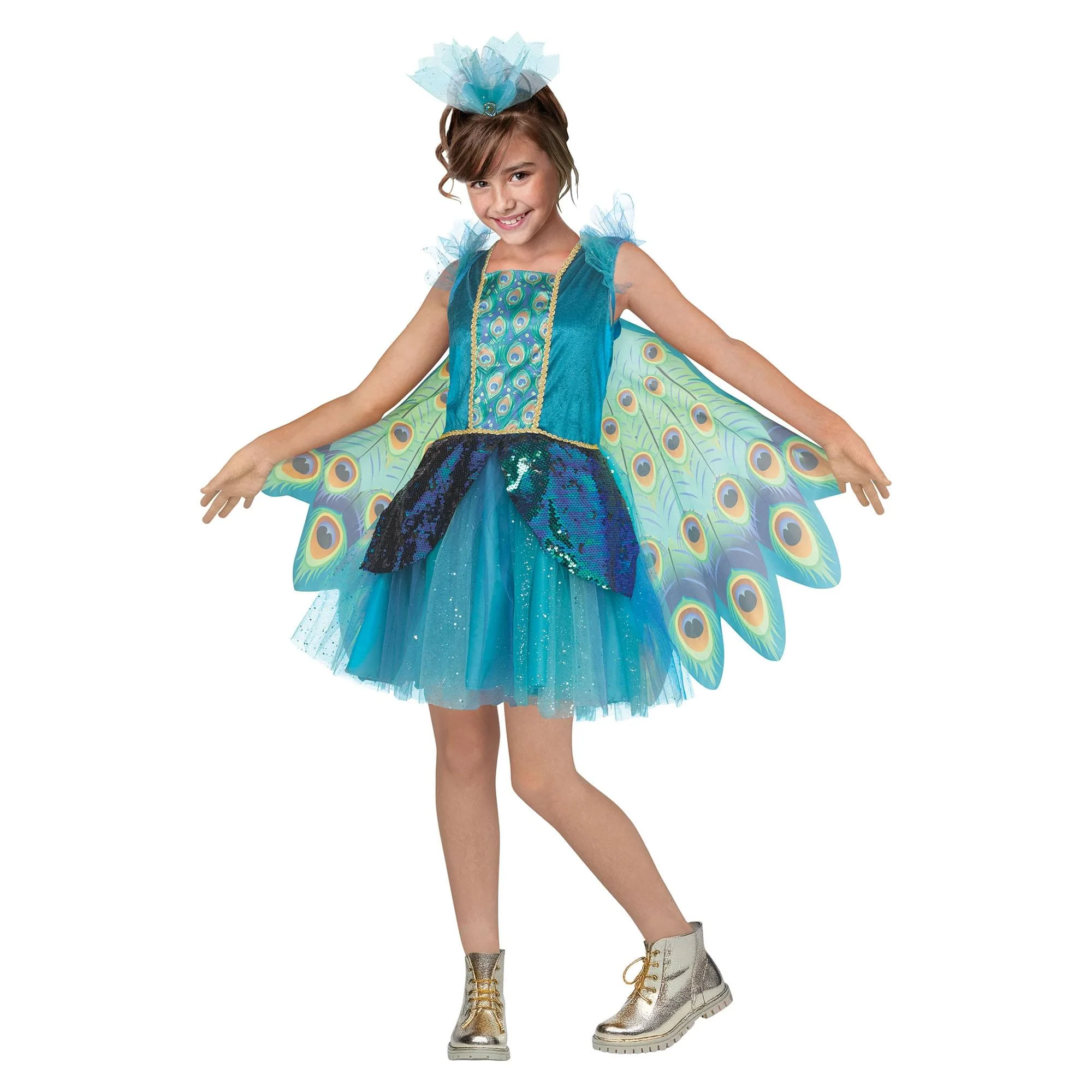 Peacock Child Costume - Image 8