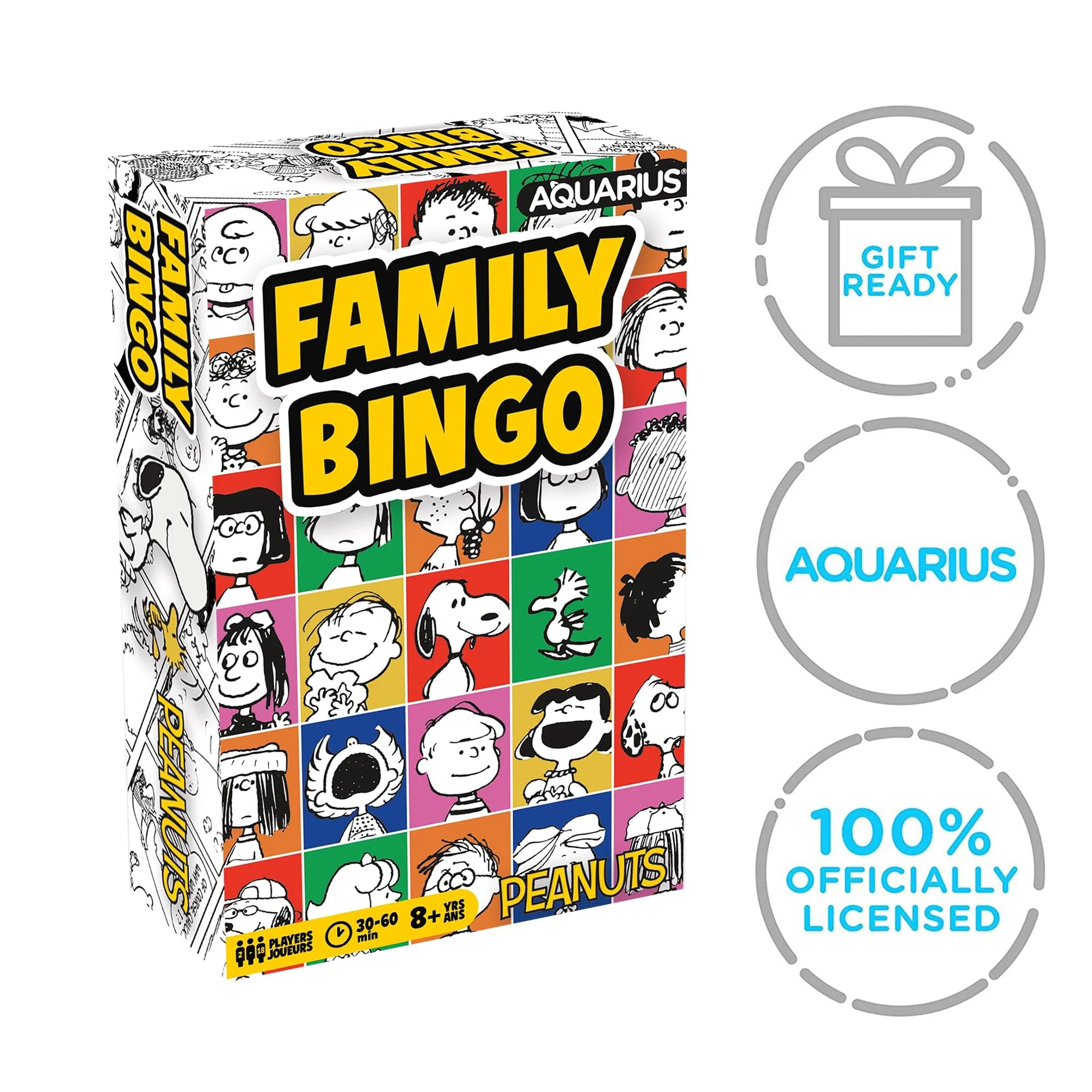 Peanuts 75th Anniversary Family Bingo Game - Image 3