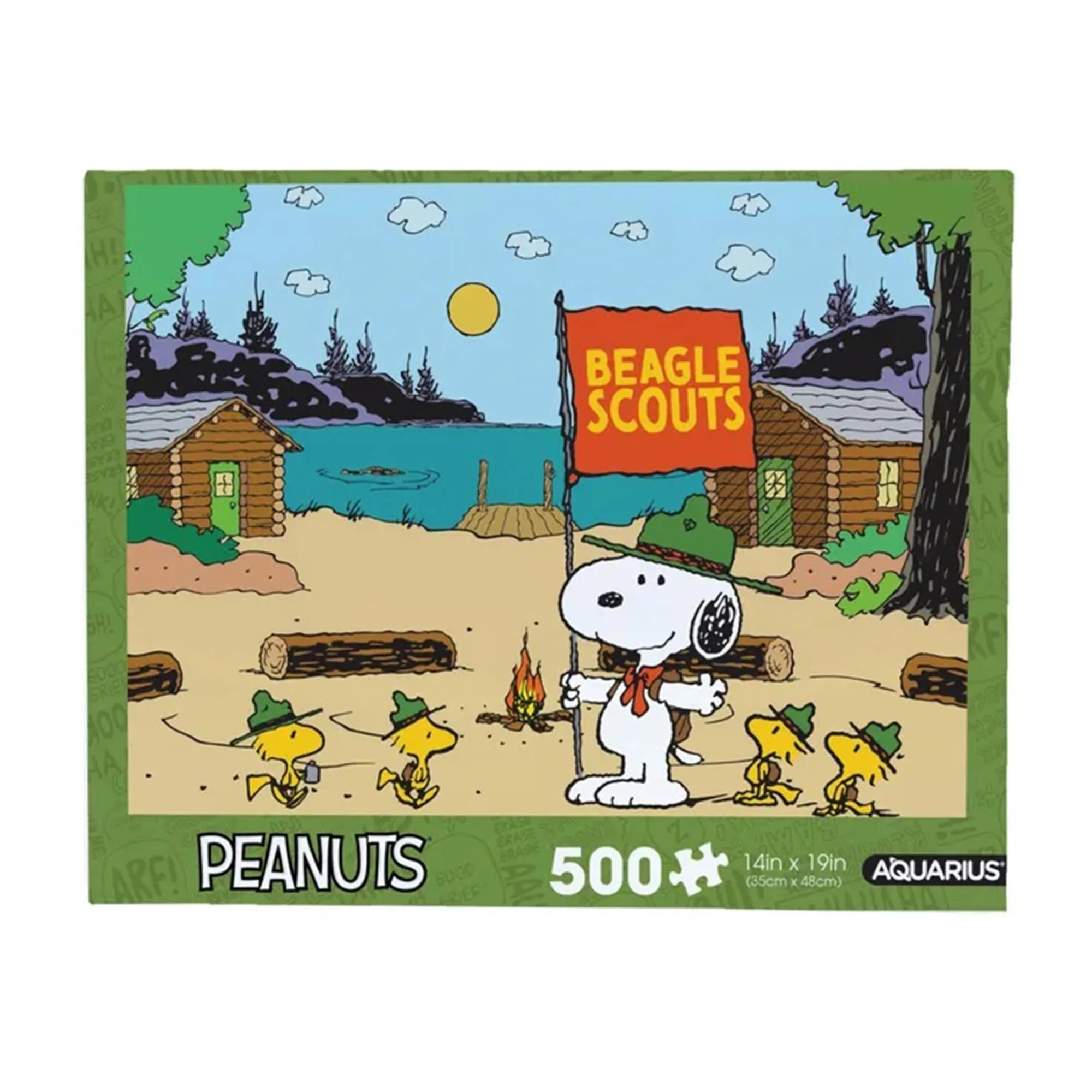 Peanuts Beagle Scouts 500 Piece Jigsaw Puzzle - Image 4