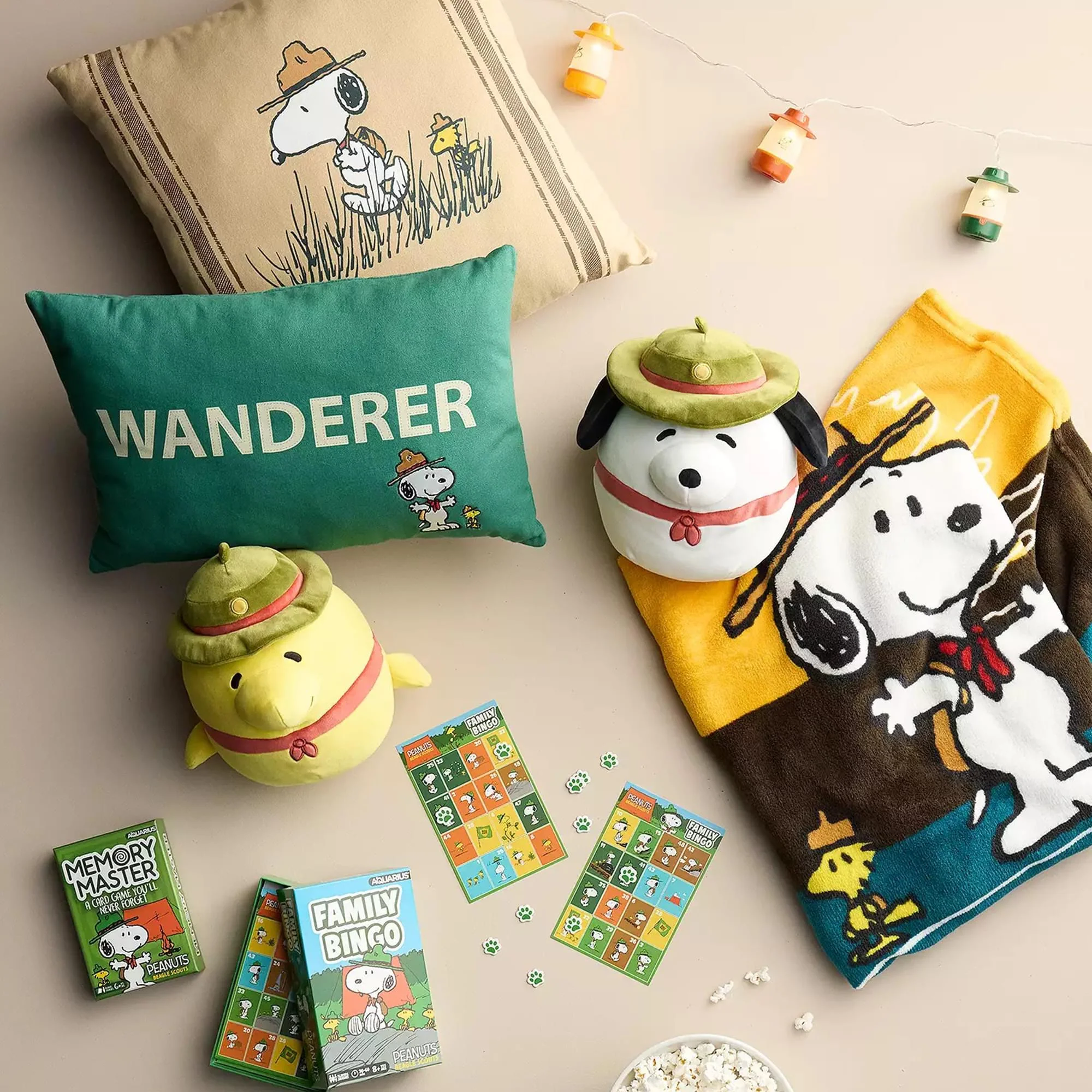 Peanuts Beagle Scouts Memory Master Card Game - Image 3