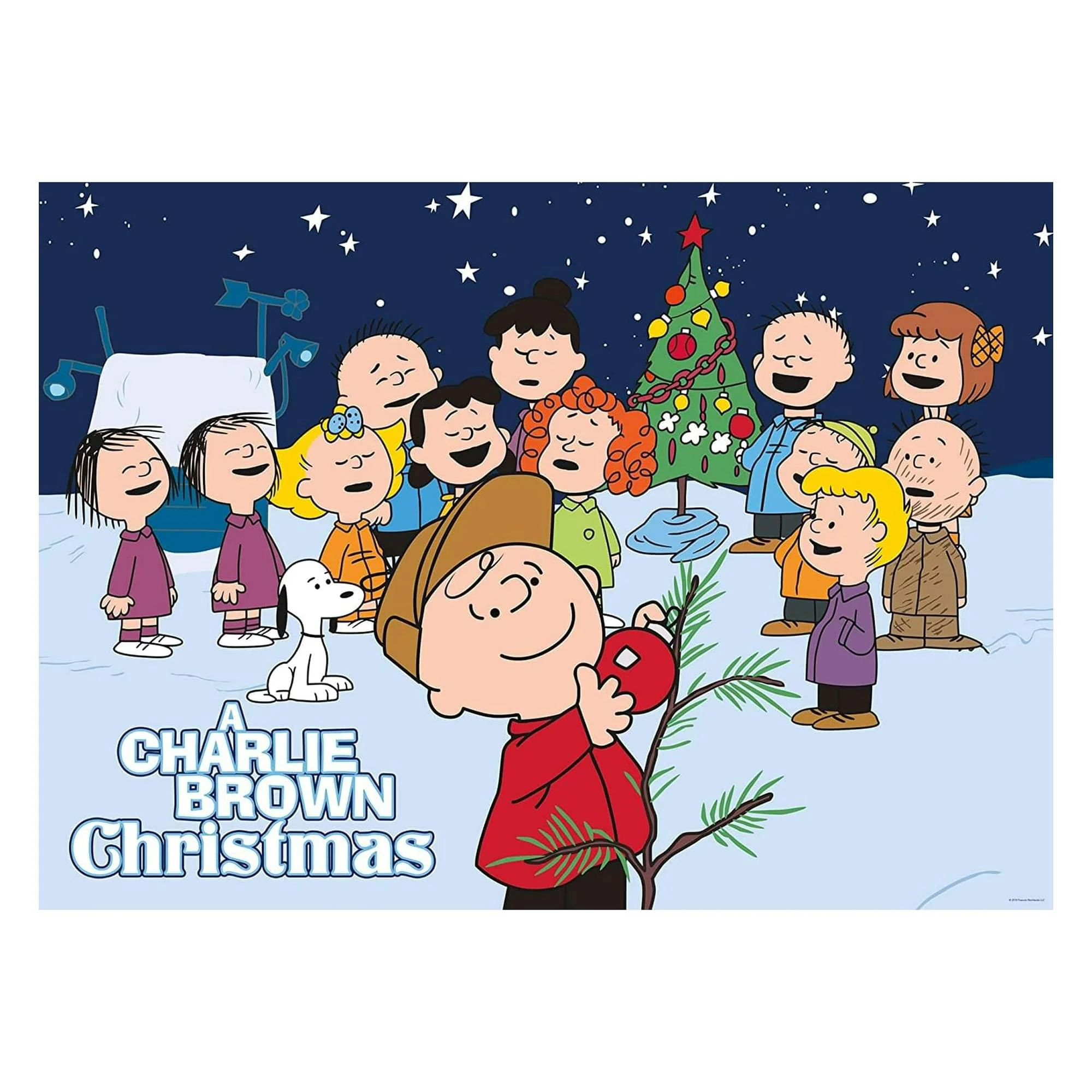 Peanuts Charlie Brown Christmas 1000 Piece Jigsaw Puzzle - Image 3