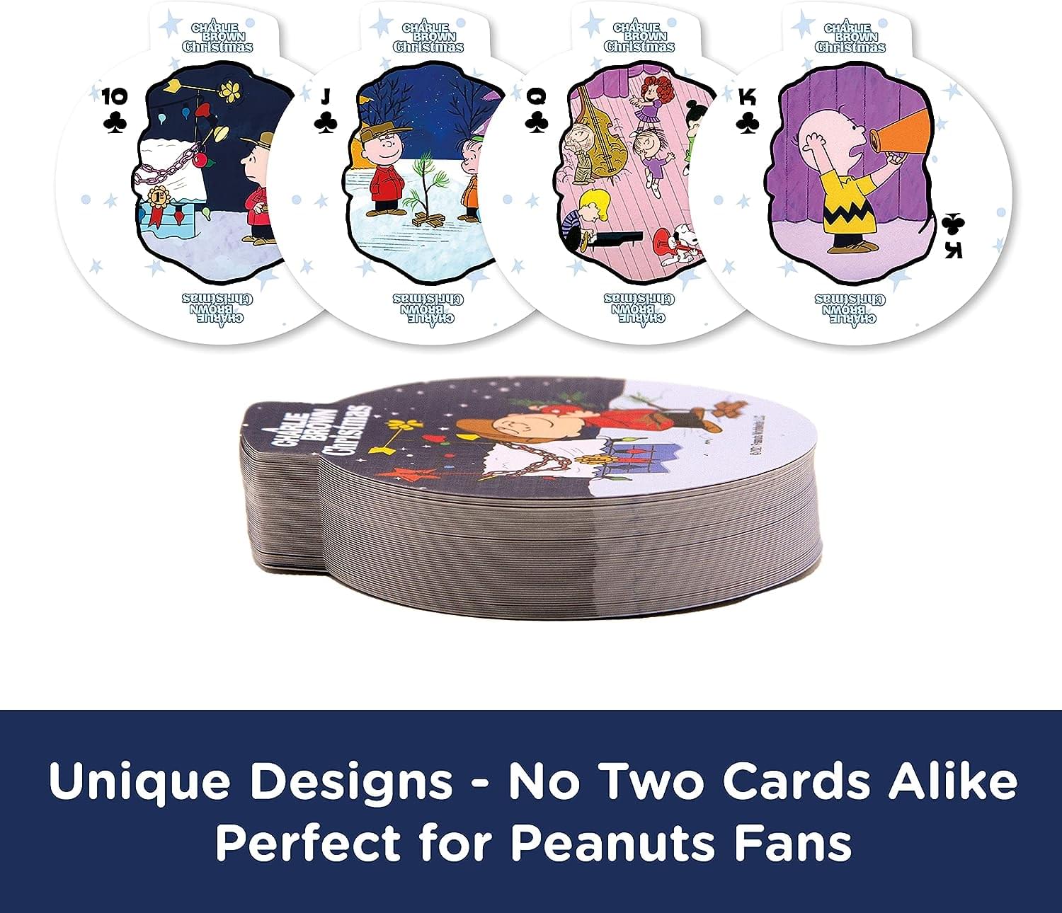 Peanuts Charlie Brown Christmas Shaped Playing Cards - Image 3