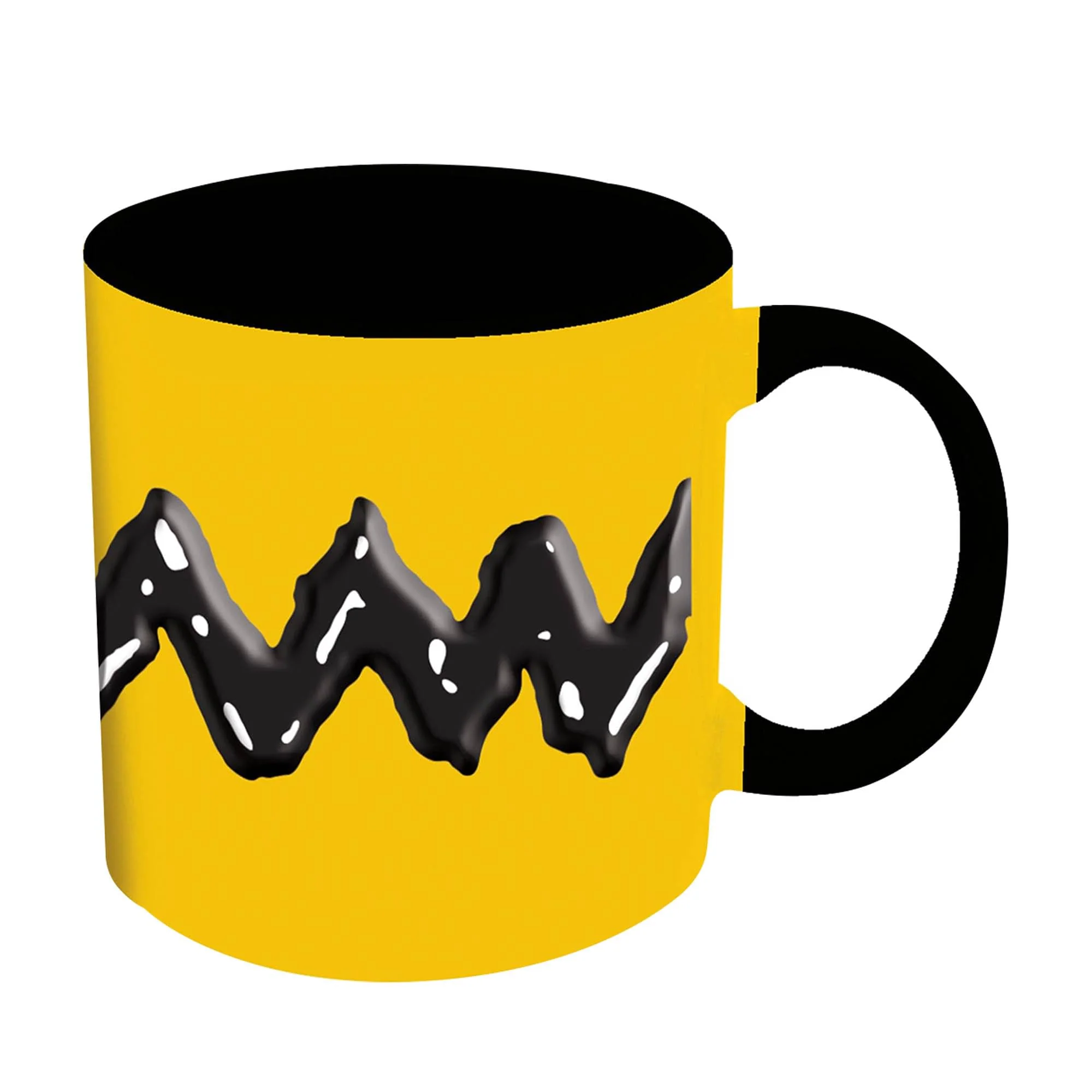 Peanuts Charlie Brown's Shirt 18oz Embossed Ceramic Mug - Image 2