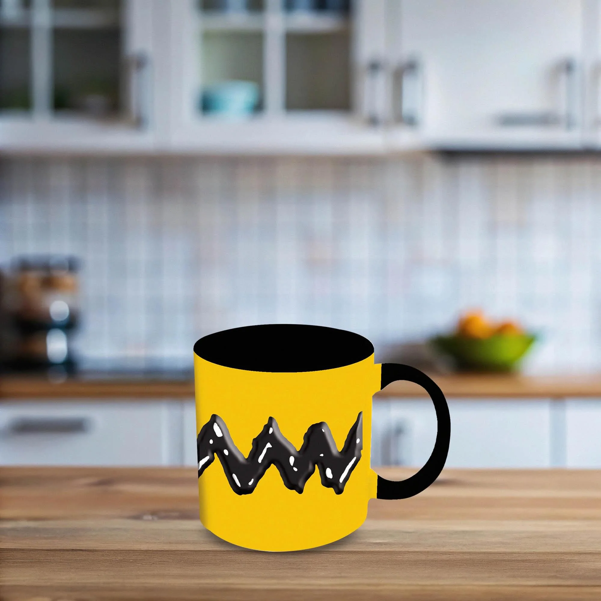 Peanuts Charlie Brown's Shirt 18oz Embossed Ceramic Mug - Image 3