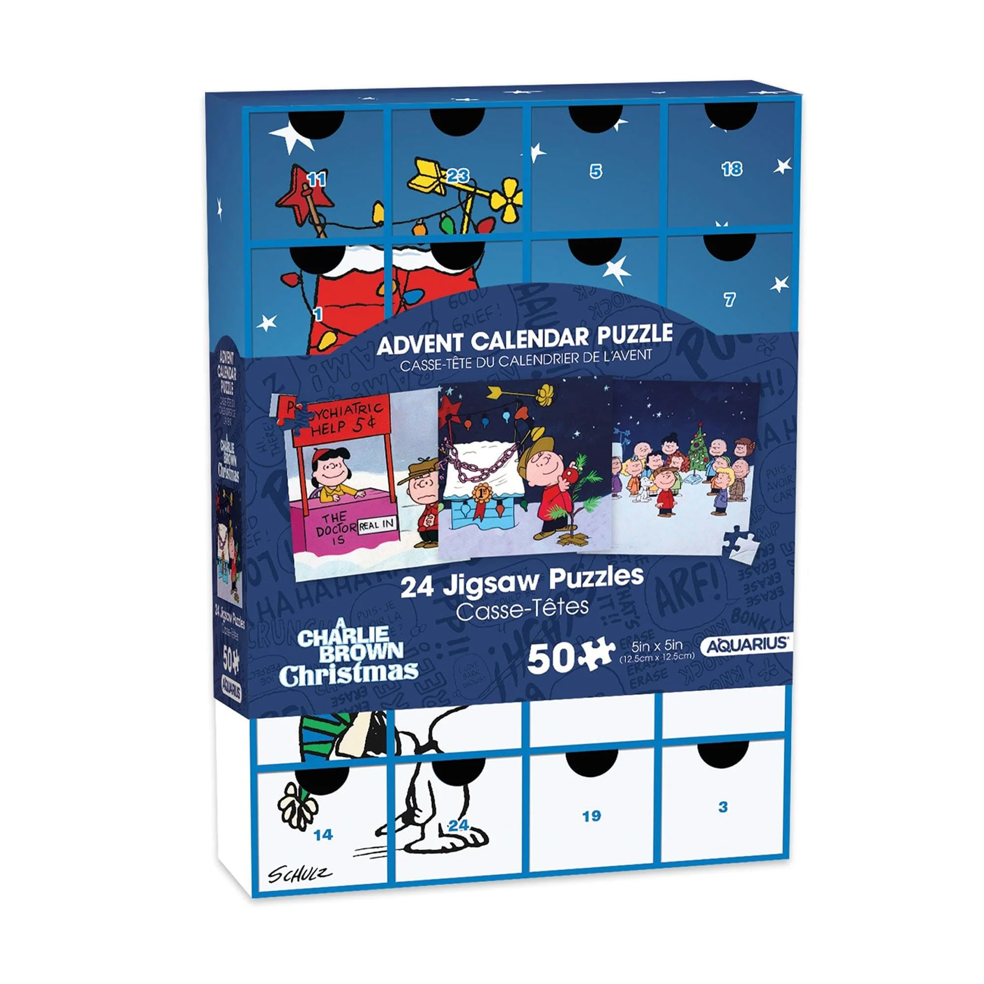 Peanuts Christmas Advent Calendar Puzzle - Image 3