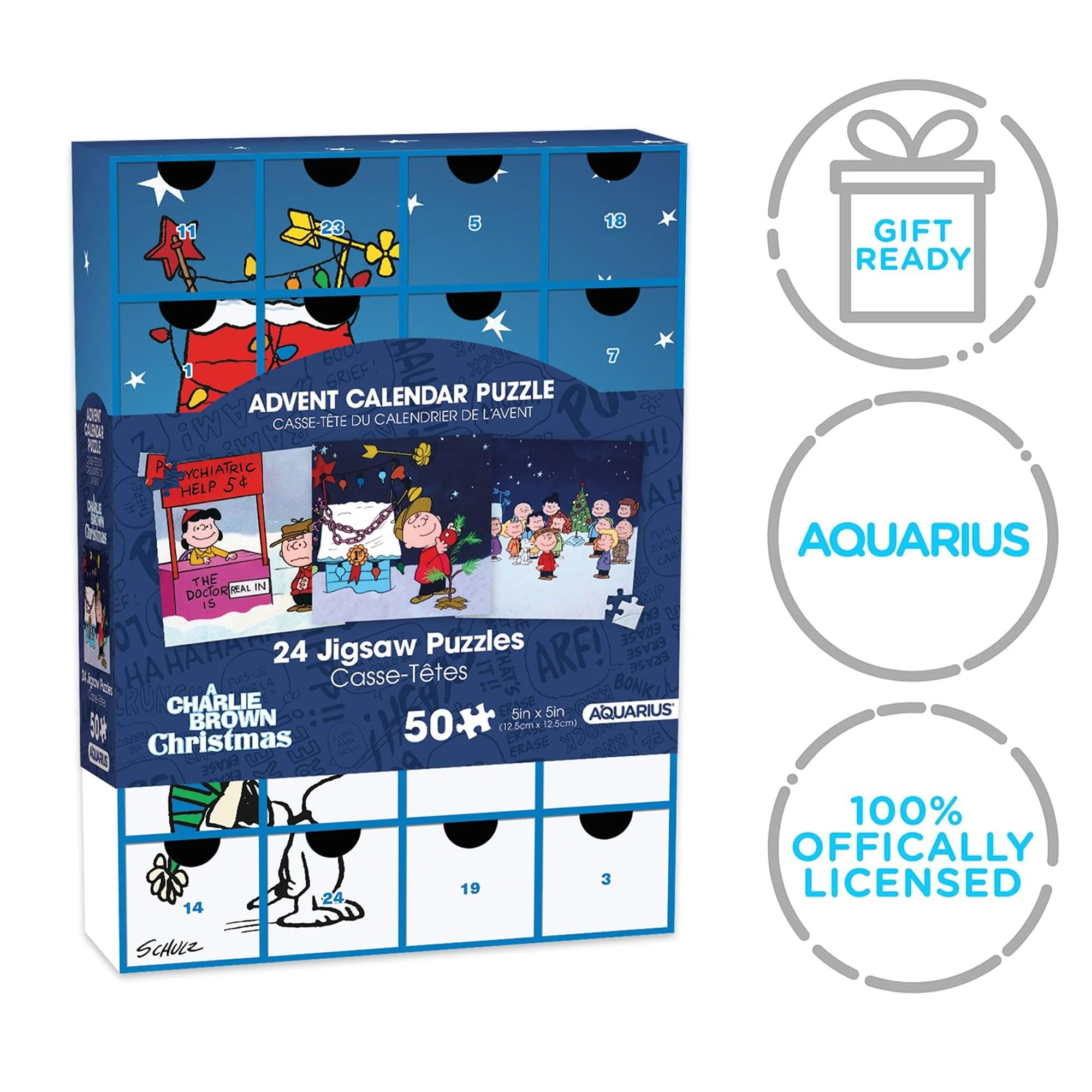 Peanuts Christmas Advent Calendar Puzzle - Image 4