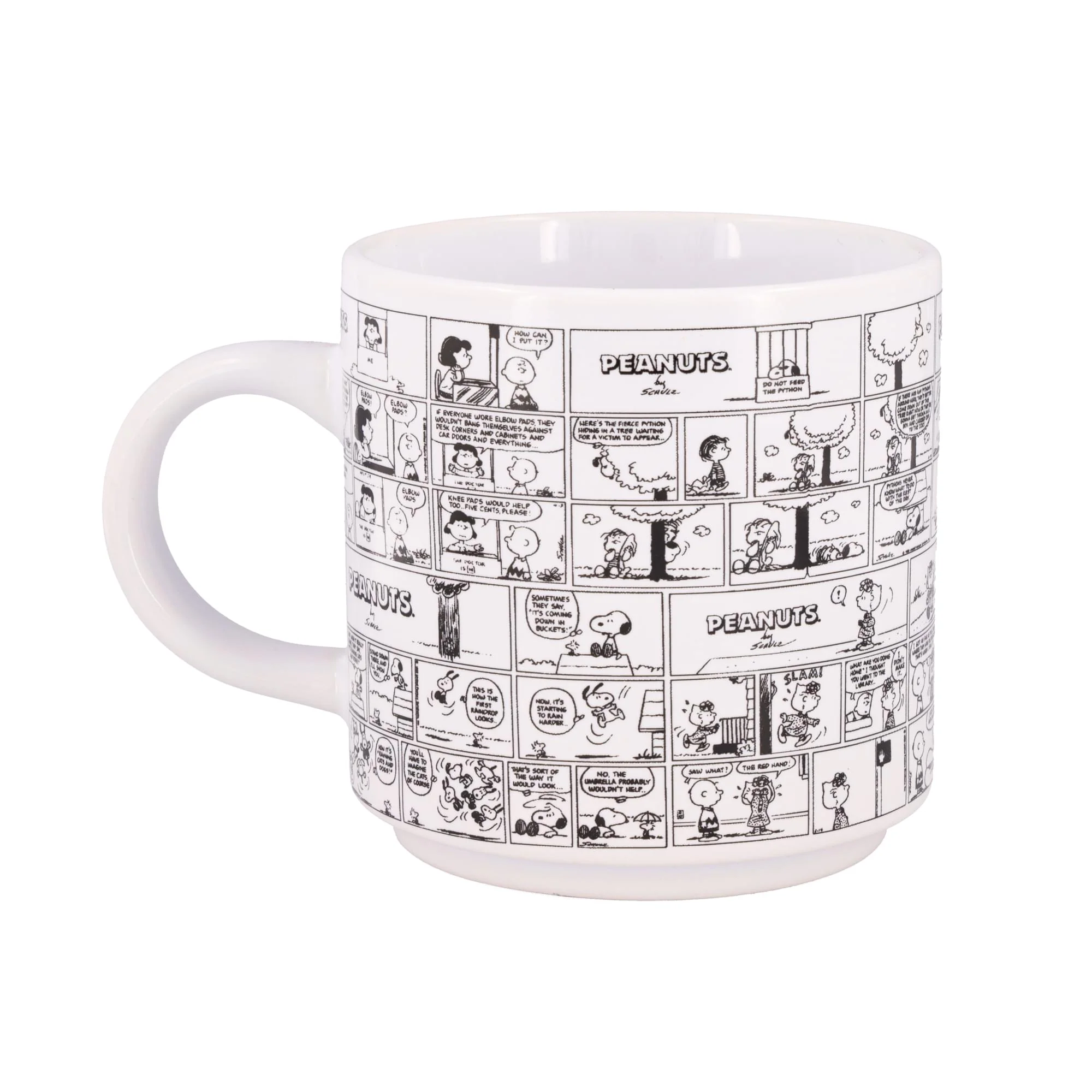 Peanuts Comic Panels 2-Piece Ceramic Stackable Mug Set | Each Holds 13 Ounces - Image 4