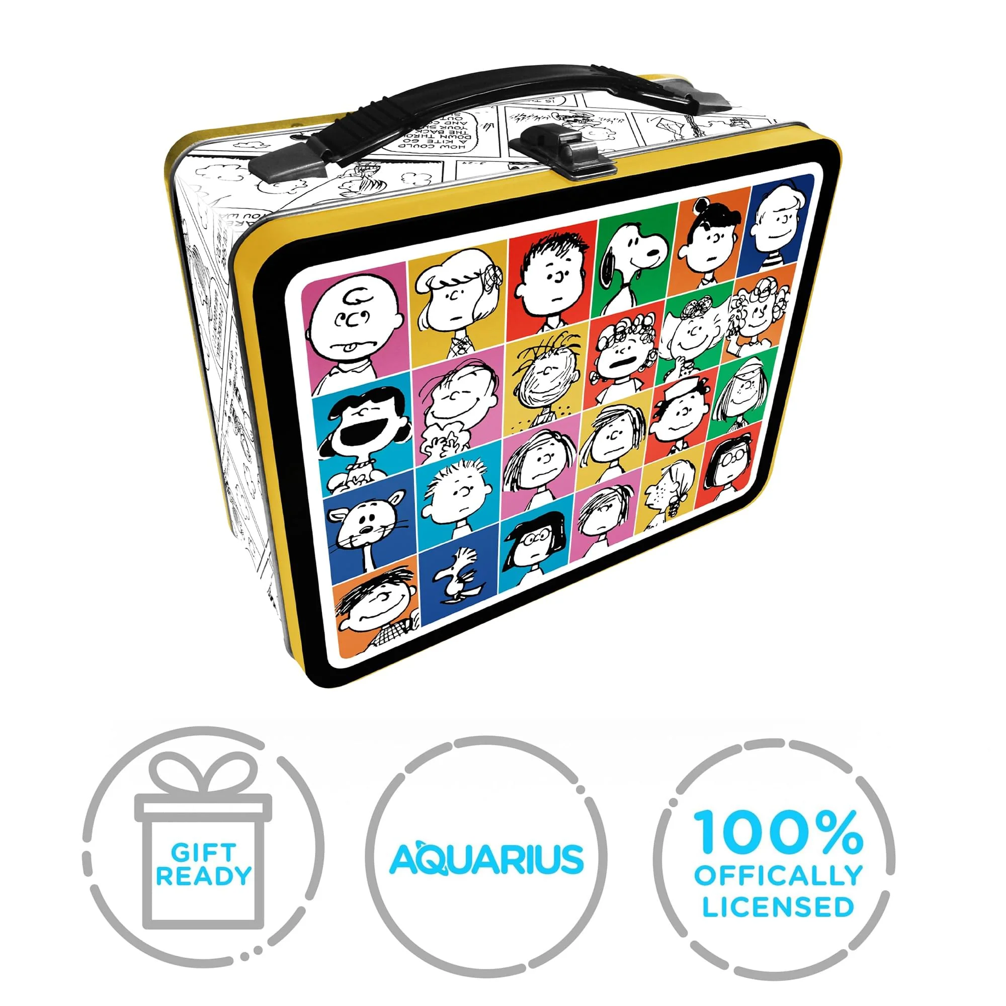 Peanuts Embossed Tin Fun Box - Image 3