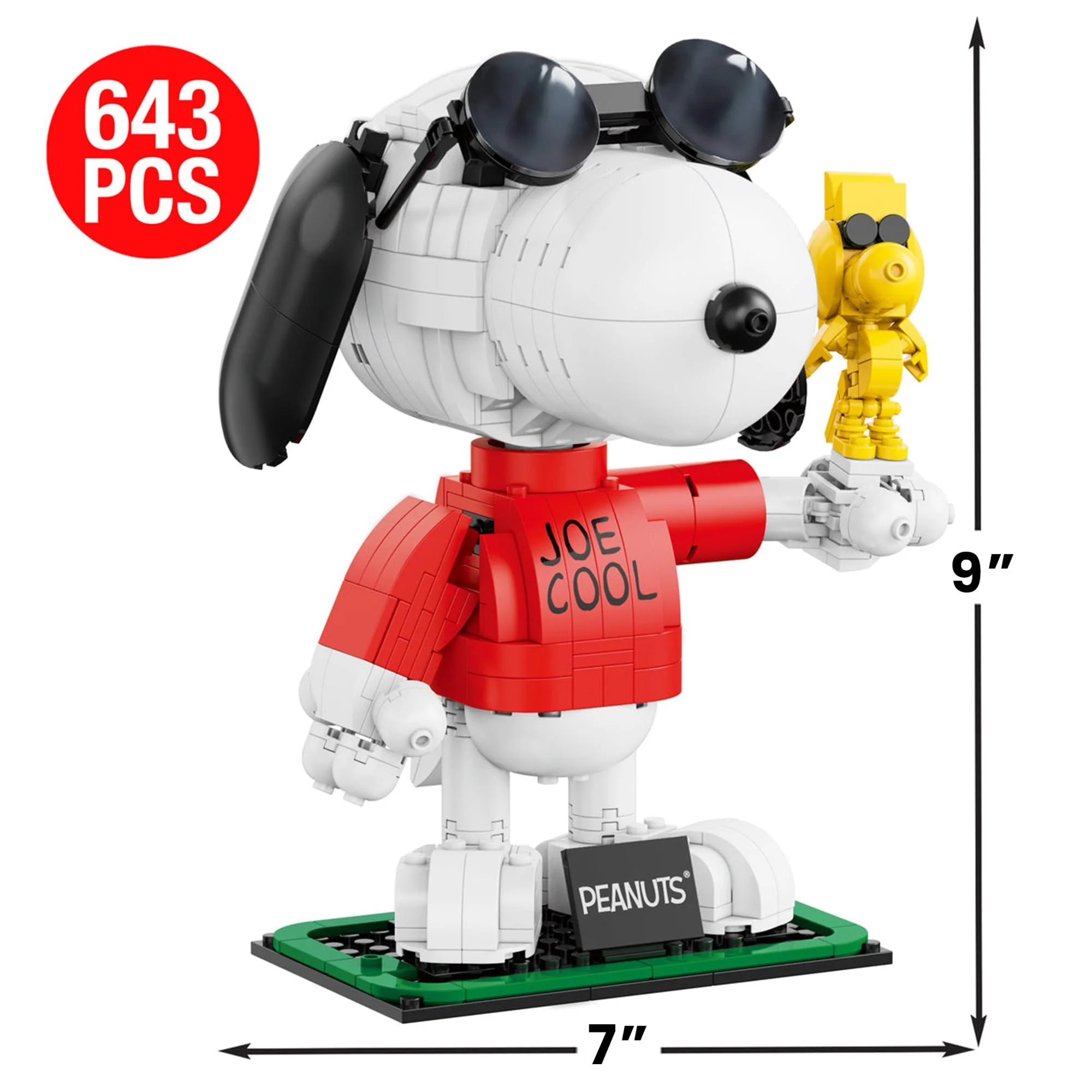 Peanuts Joe Cool 642-Piece Building Set - Image 5