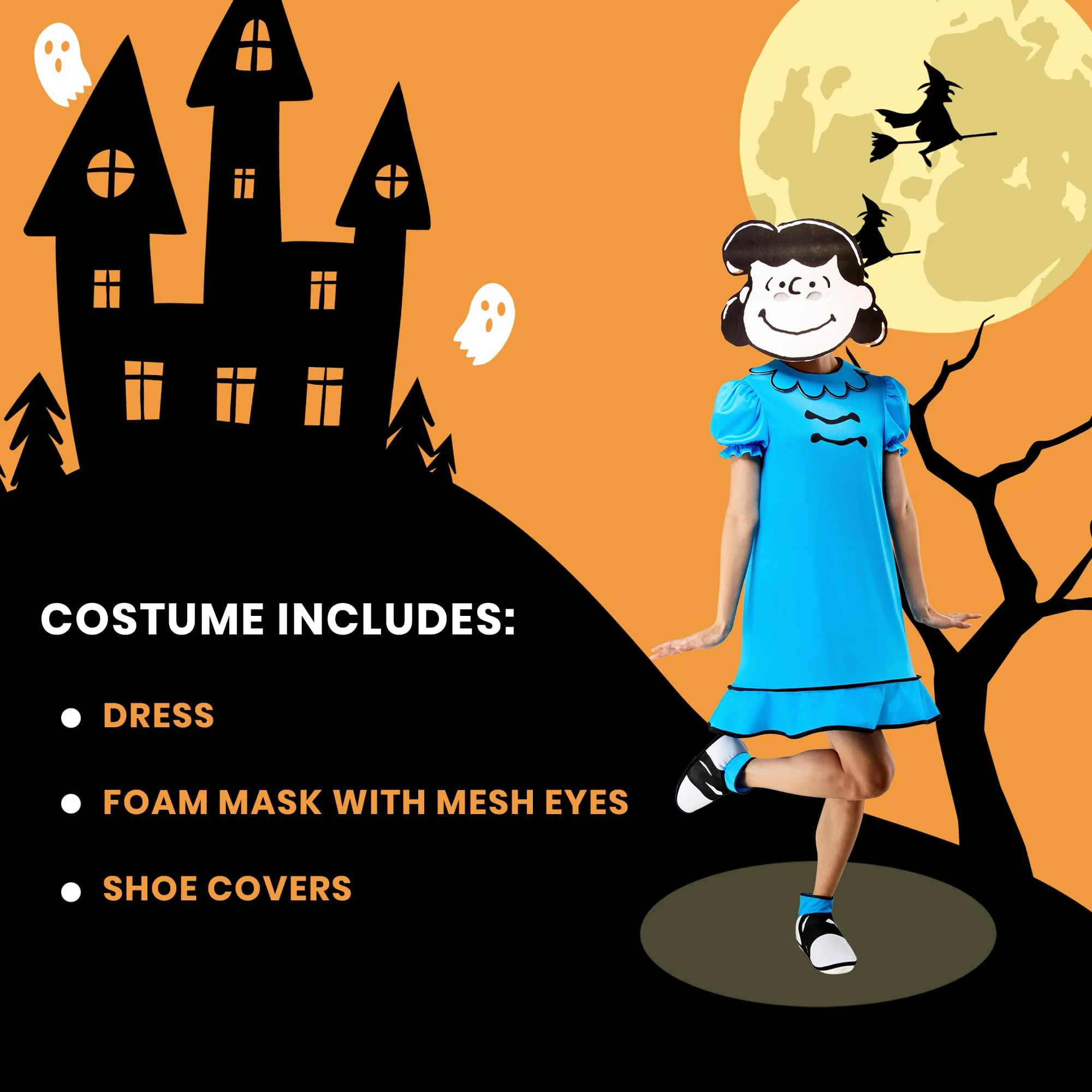 Peanuts Lucy Women's Costume - Image 2