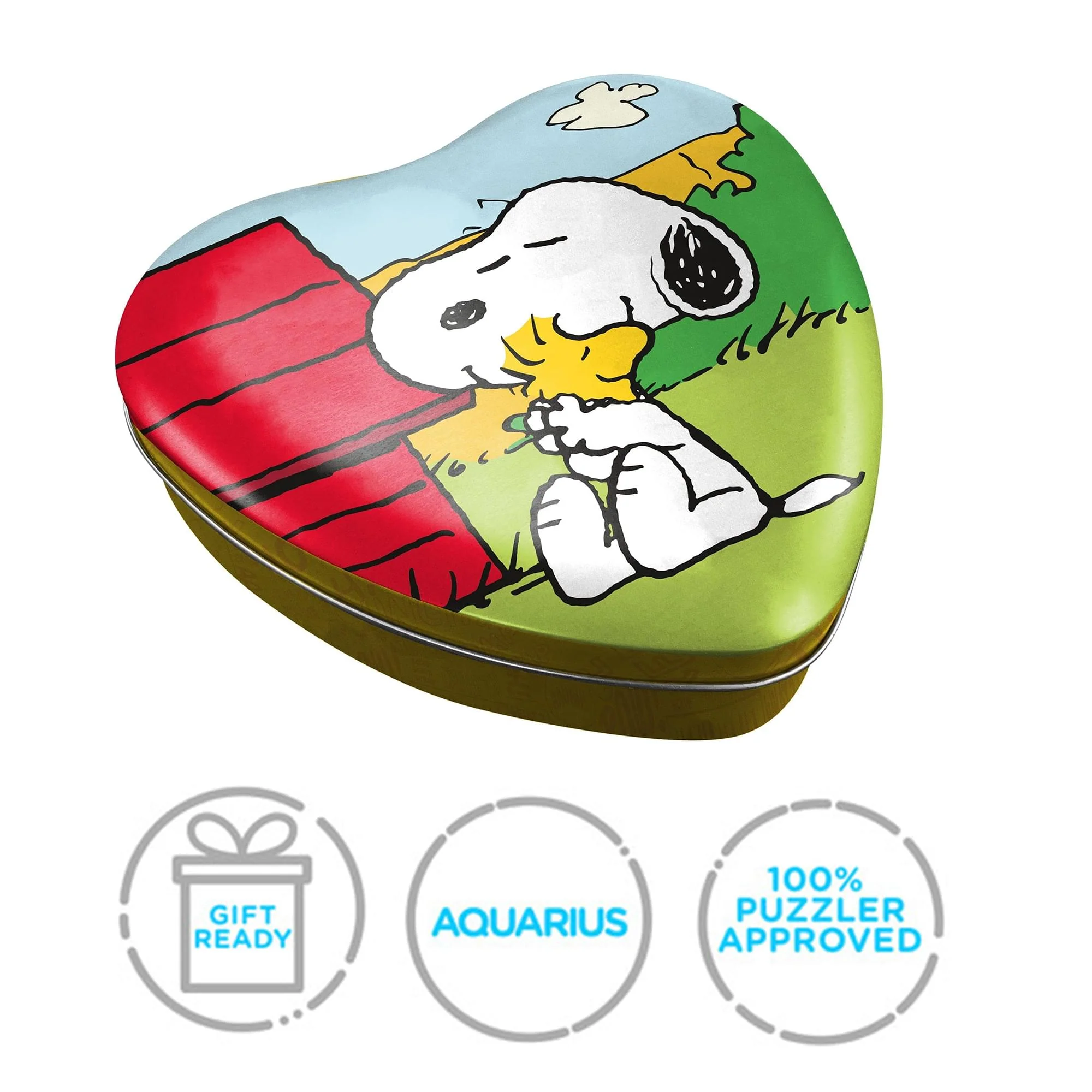 Peanuts Snoopy and Woodstock 300 Piece Jigsaw Puzzle Tin - Image 3