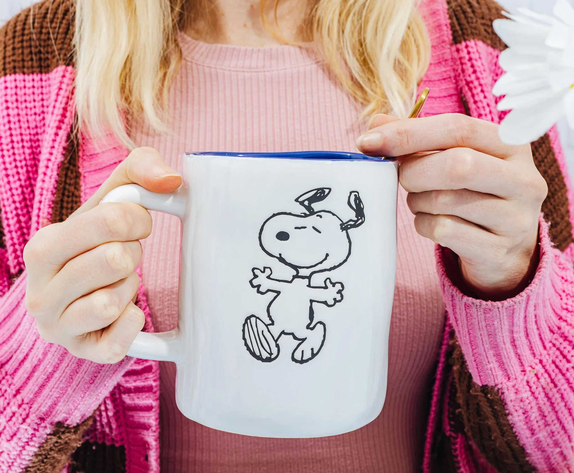 Peanuts Snoopy Ceramic Pottery Mug | Holds 25 Ounces - Image 8