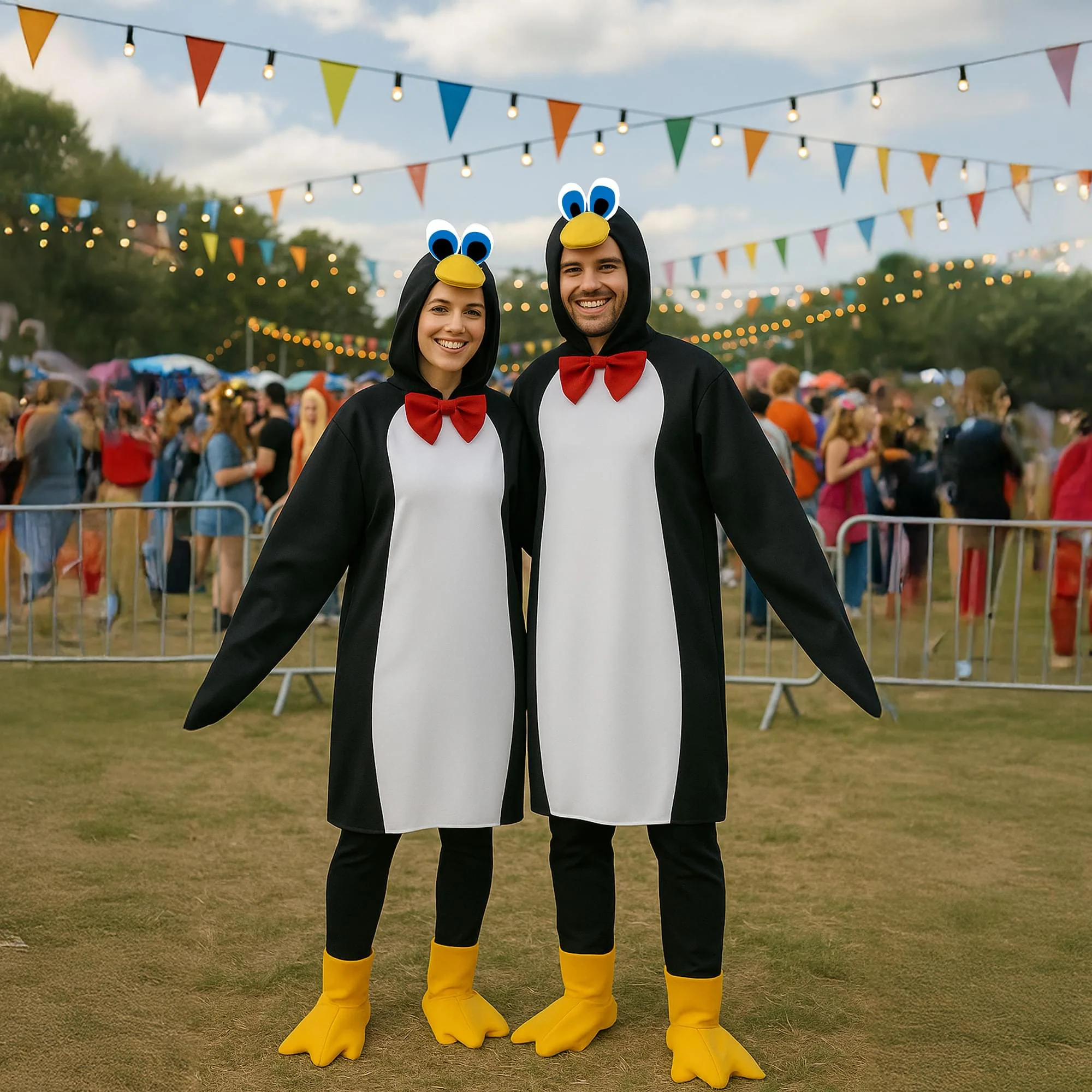 Penguin Adult Group Costume Set of 4 - Image 6