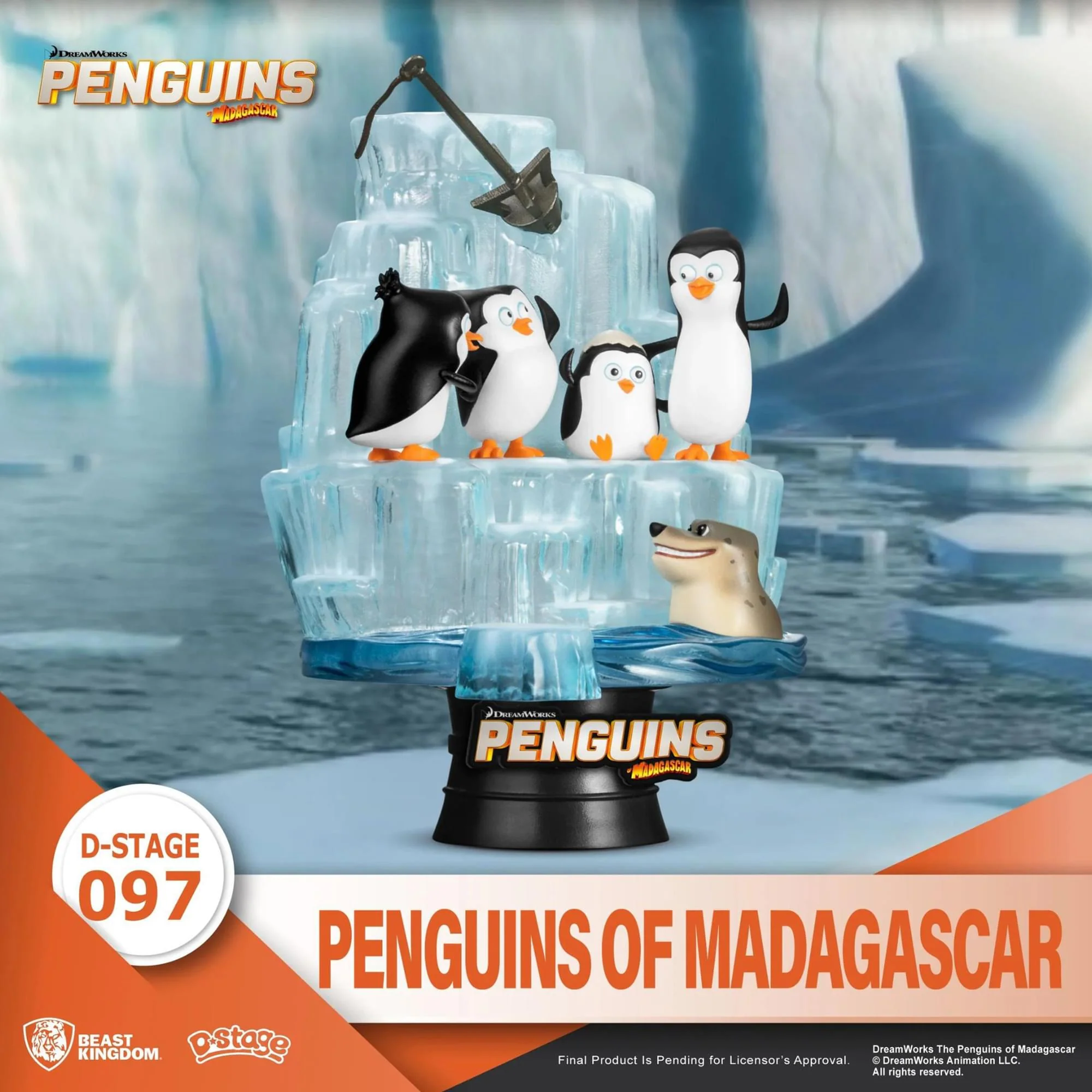 Penguins of Madagascar DS-097 6 Inch D-Stage Statue - Image 2