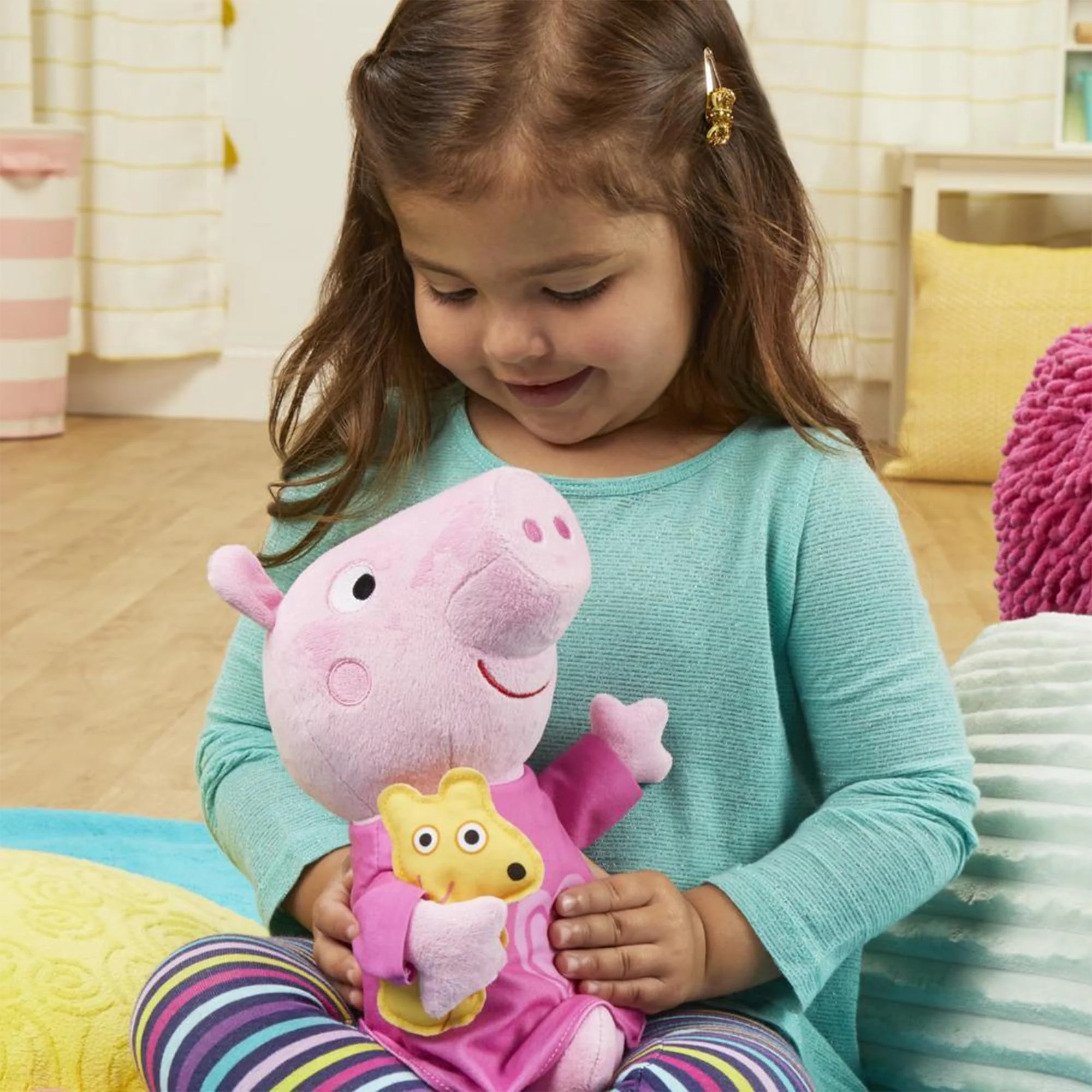 Peppa Pig 11 Inch Bedtime Lullabies Singing Plush Doll - Image 6
