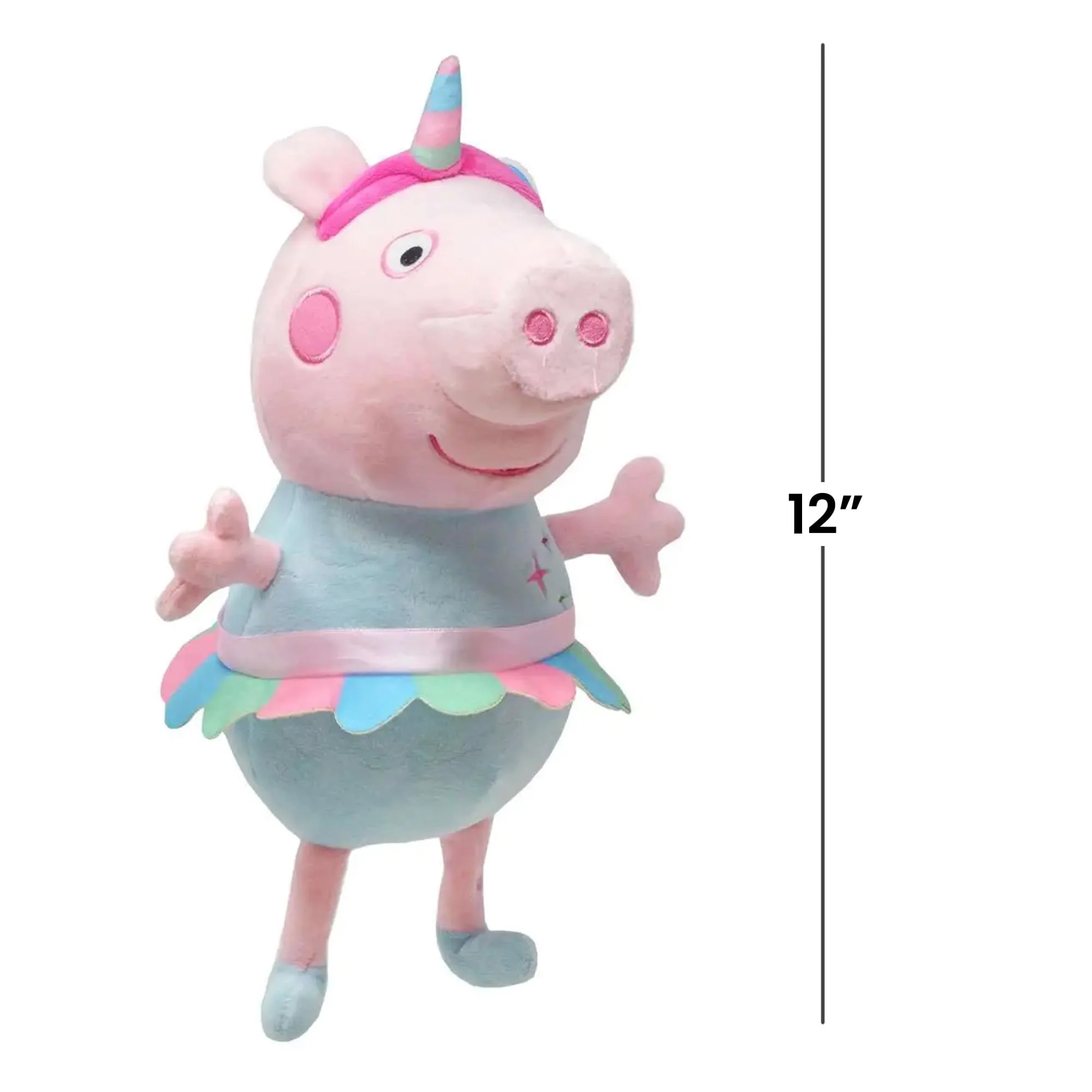 Peppa Pig 12 Inch Character Plush | Unicorn Peppa - Image 4