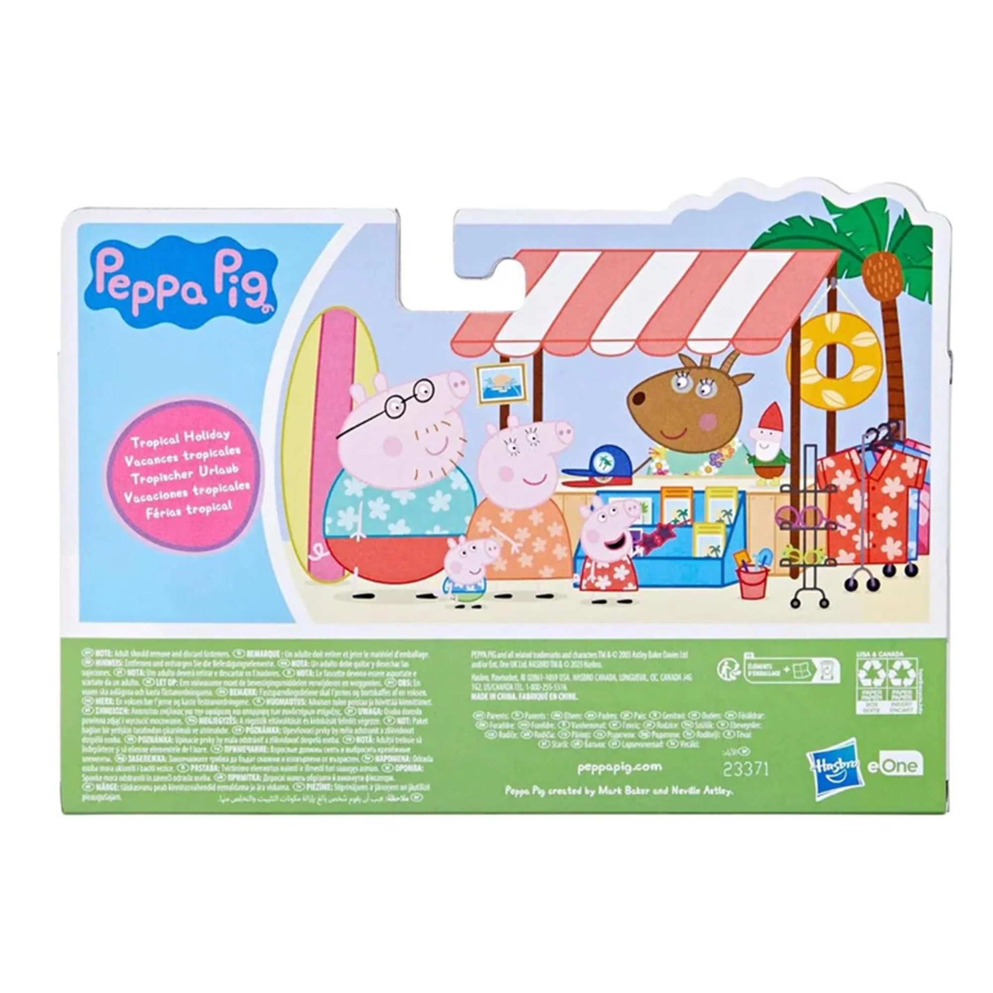 Peppa Pig Adventures Figure 4 Pack | Family Holiday - Image 8