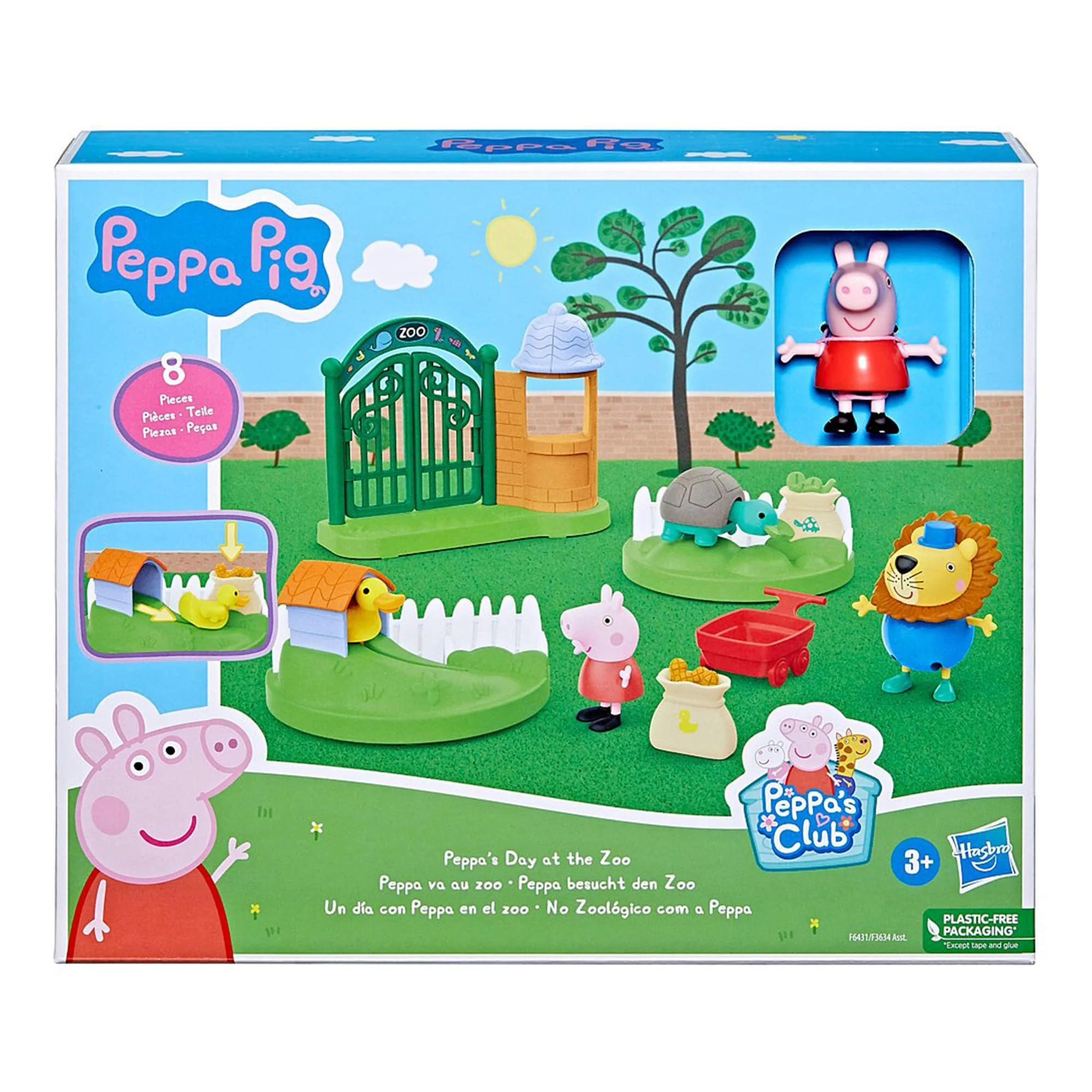 Peppa Pig Dat at The Zoo 3 Inch Figure Playset - Image 3